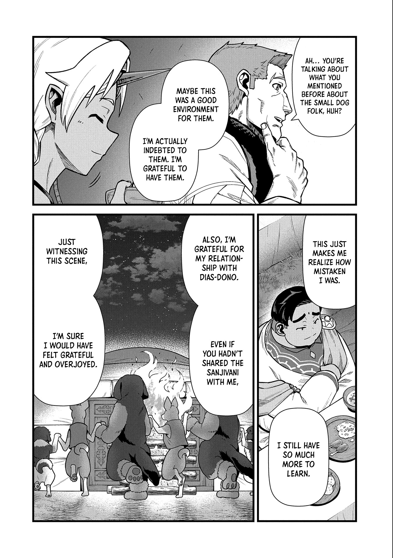 The Population Of The Frontier Owner Starts With 0. "Dias The Blue" And A Blue Horned Girl. Chapter 33 page 21 - Chapter 33