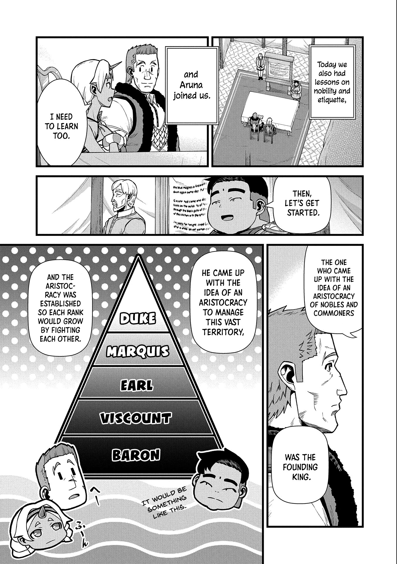 The Population Of The Frontier Owner Starts With 0. "Dias The Blue" And A Blue Horned Girl. Chapter 33 page 25 - Chapter 33