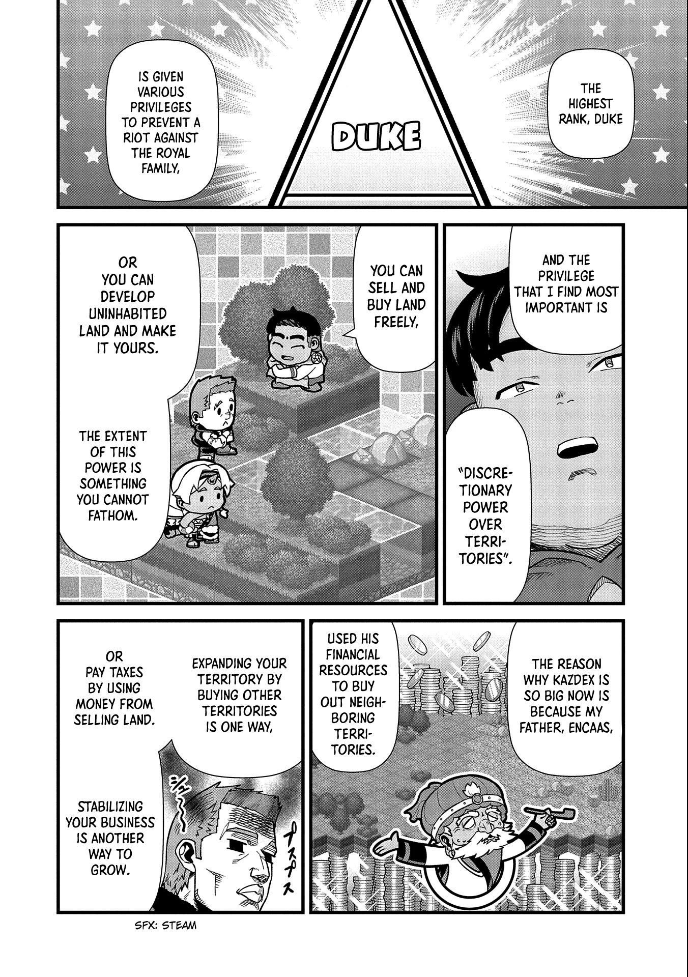 The Population Of The Frontier Owner Starts With 0. "Dias The Blue" And A Blue Horned Girl. Chapter 33 page 26 - Chapter 33