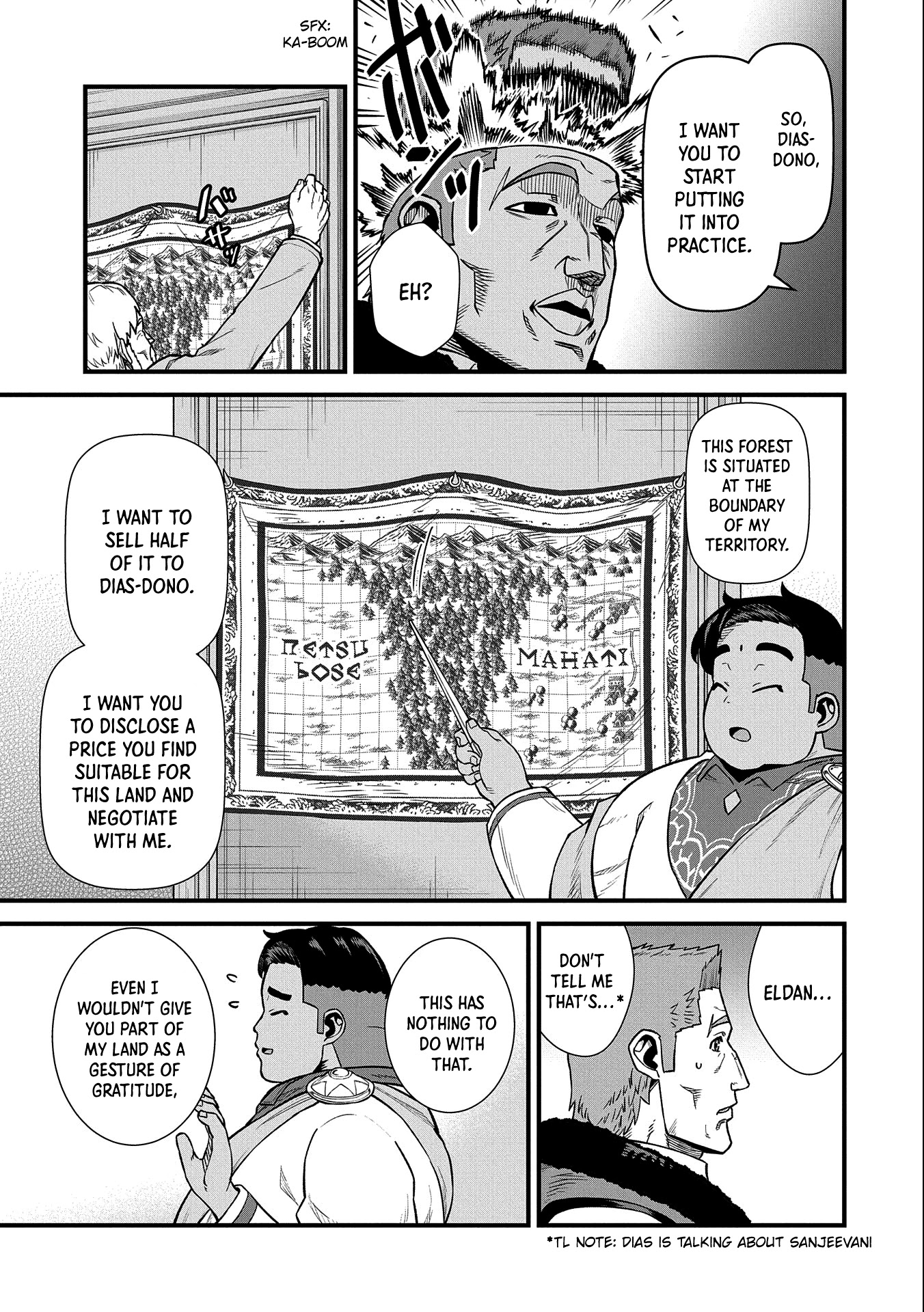 The Population Of The Frontier Owner Starts With 0. "Dias The Blue" And A Blue Horned Girl. Chapter 33 page 27 - Chapter 33