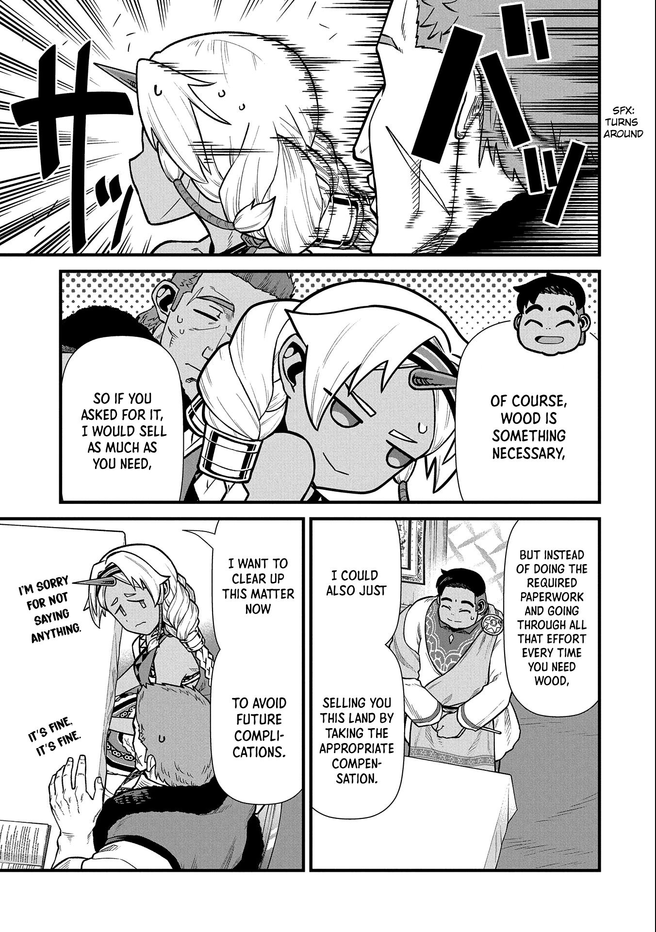 The Population Of The Frontier Owner Starts With 0. "Dias The Blue" And A Blue Horned Girl. Chapter 33 page 29 - Chapter 33