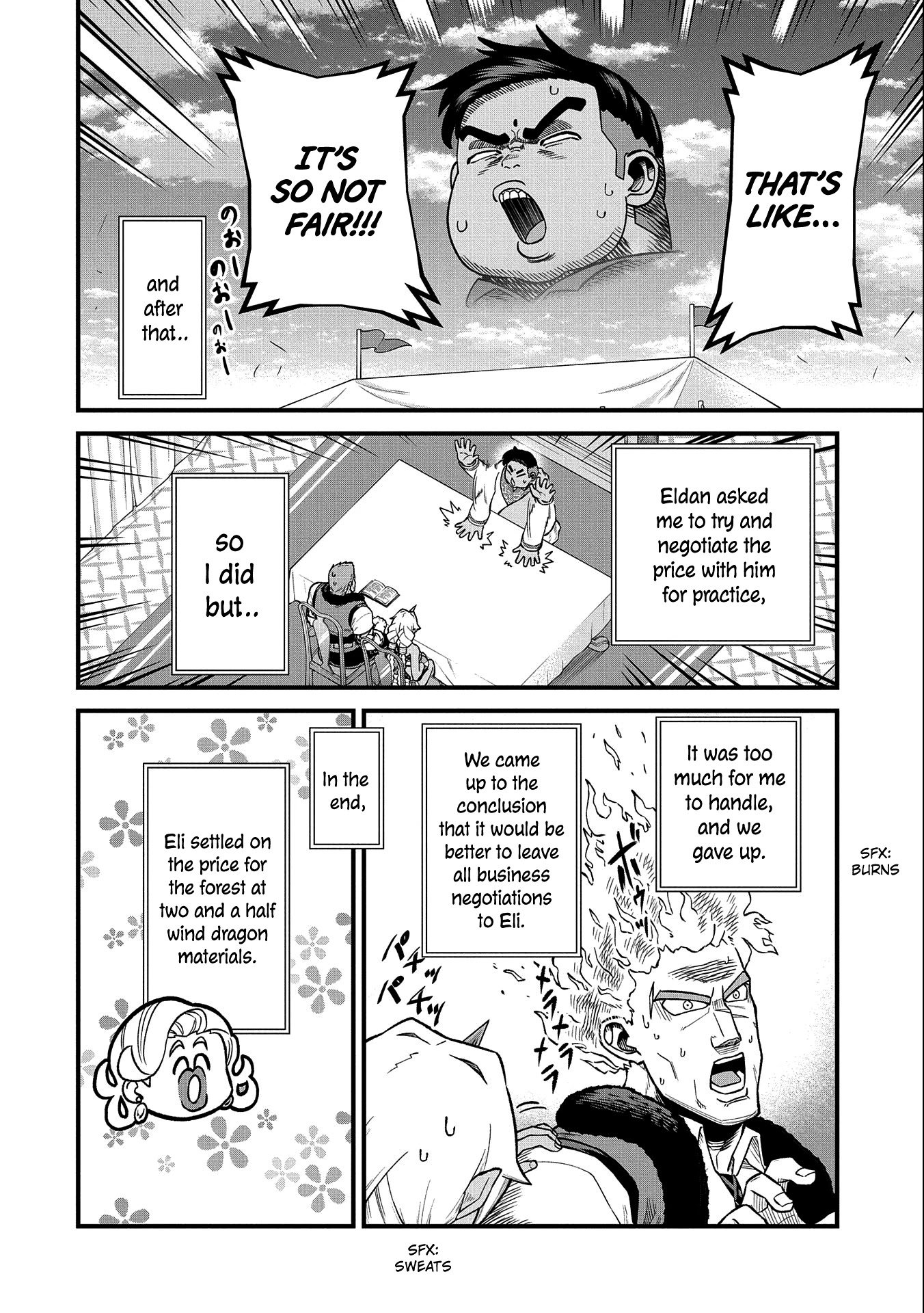 The Population Of The Frontier Owner Starts With 0. "Dias The Blue" And A Blue Horned Girl. Chapter 33 page 32 - Chapter 33