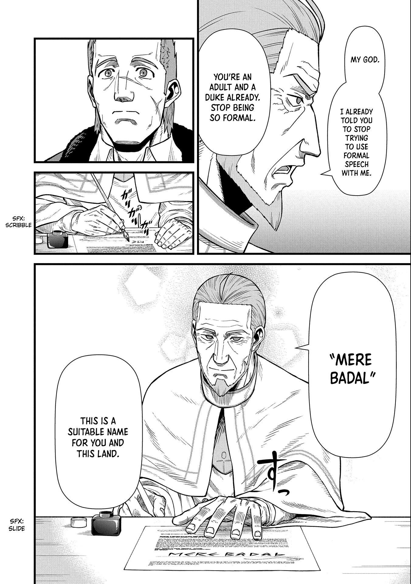 The Population Of The Frontier Owner Starts With 0. "Dias The Blue" And A Blue Horned Girl. Chapter 33 page 7 - Chapter 33
