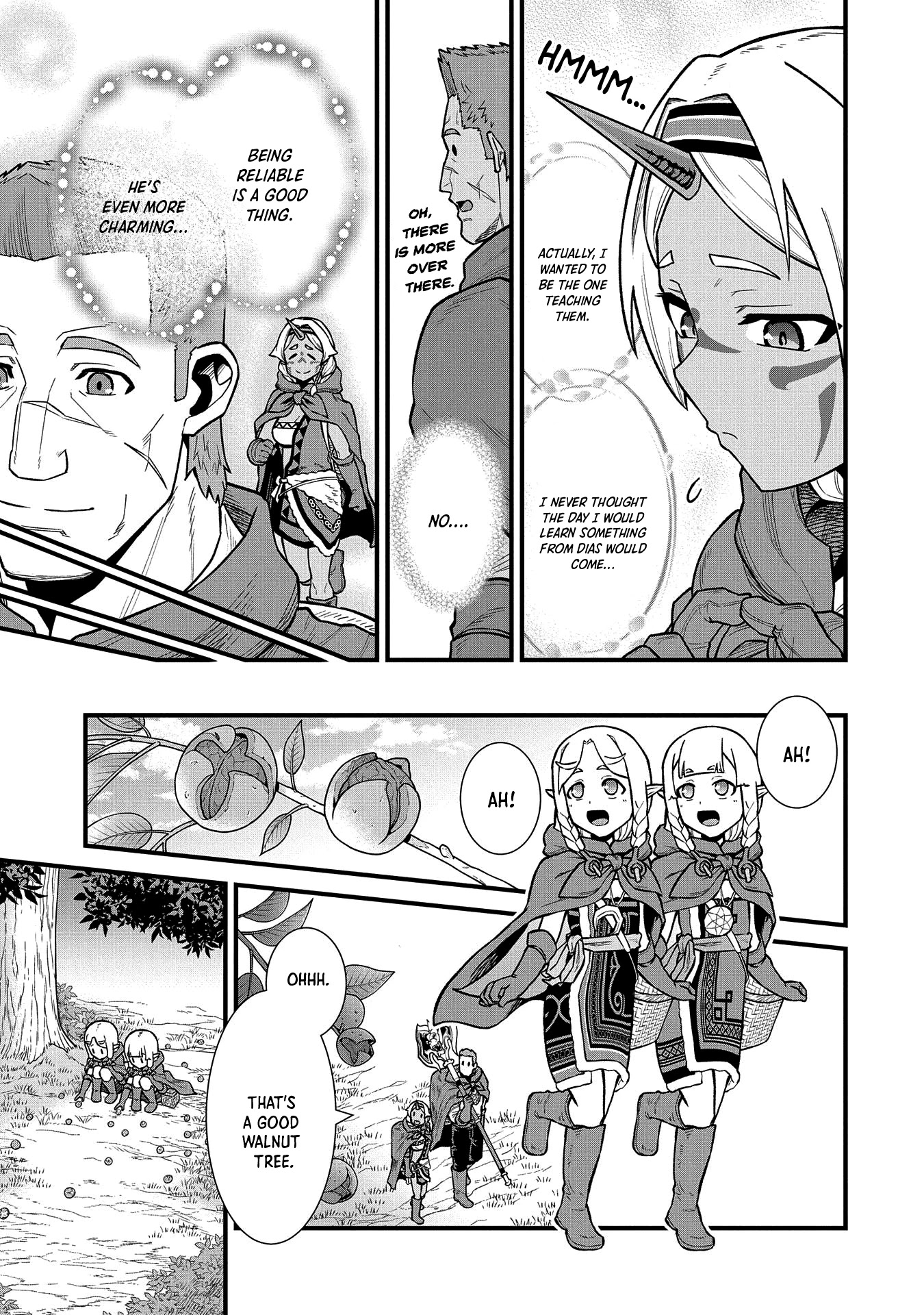 The Population Of The Frontier Owner Starts With 0. "Dias The Blue" And A Blue Horned Girl. Chapter 34 page 12 - Chapter 34