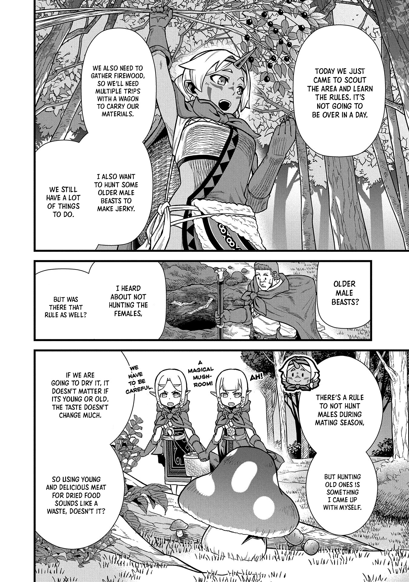 The Population Of The Frontier Owner Starts With 0. "Dias The Blue" And A Blue Horned Girl. Chapter 34 page 15 - Chapter 34