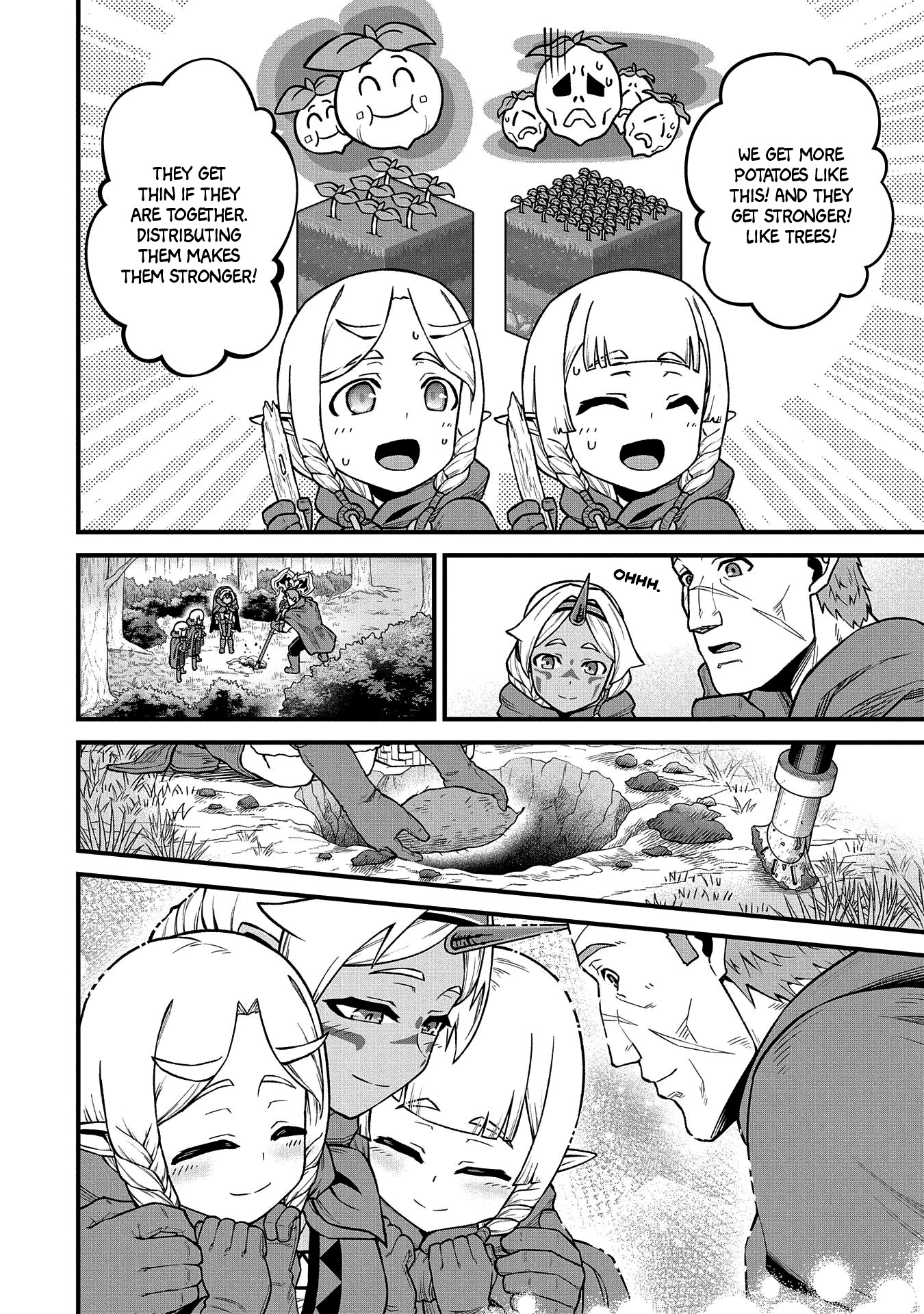 The Population Of The Frontier Owner Starts With 0. "Dias The Blue" And A Blue Horned Girl. Chapter 34 page 21 - Chapter 34