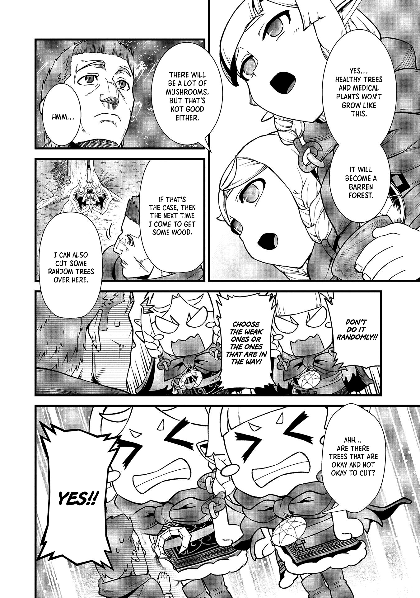 The Population Of The Frontier Owner Starts With 0. "Dias The Blue" And A Blue Horned Girl. Chapter 34 page 23 - Chapter 34