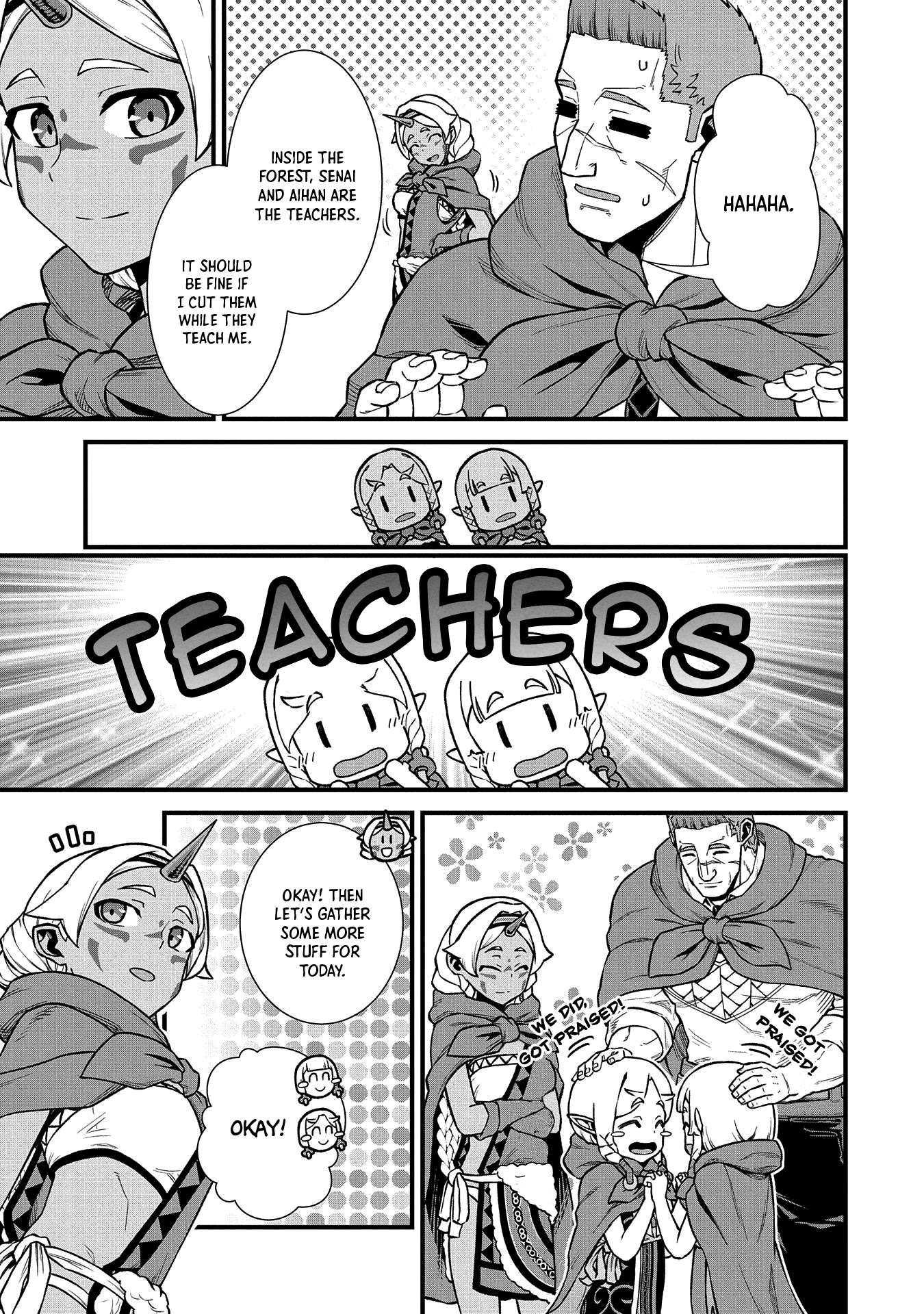 The Population Of The Frontier Owner Starts With 0. "Dias The Blue" And A Blue Horned Girl. Chapter 34 page 24 - Chapter 34
