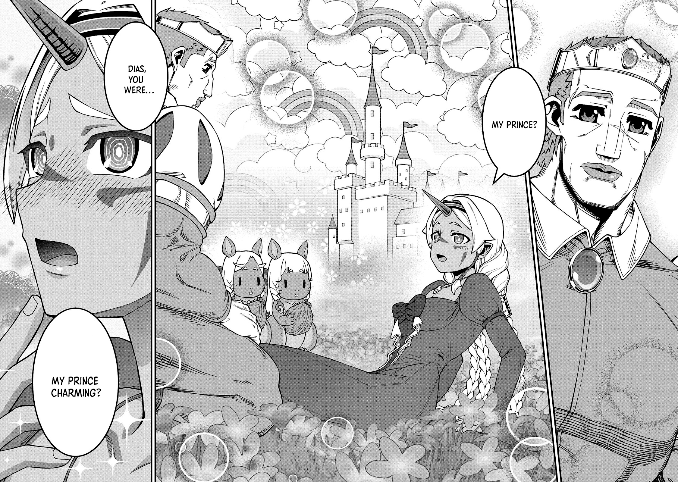 The Population Of The Frontier Owner Starts With 0. "Dias The Blue" And A Blue Horned Girl. Chapter 34 page 31 - Chapter 34