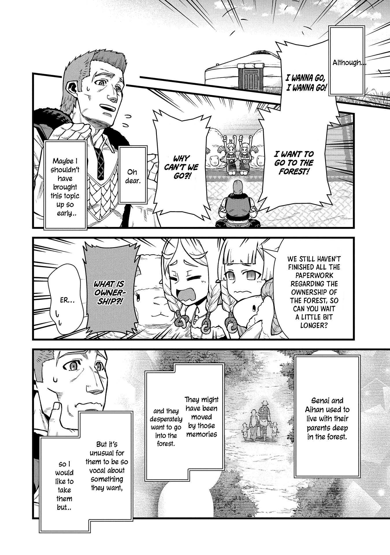 The Population Of The Frontier Owner Starts With 0. "Dias The Blue" And A Blue Horned Girl. Chapter 34 page 5 - Chapter 34