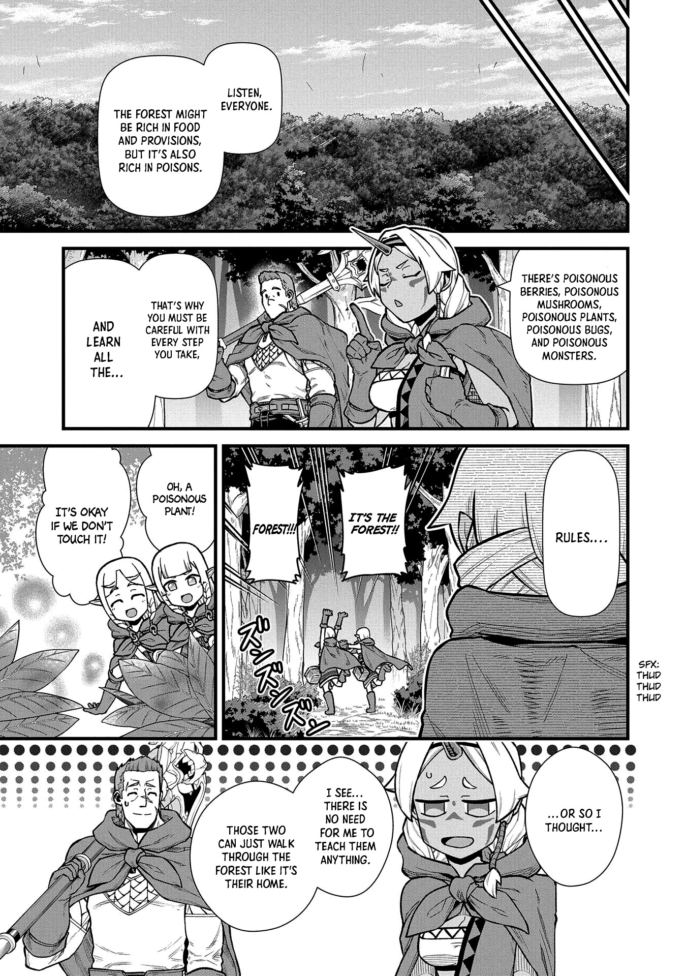 The Population Of The Frontier Owner Starts With 0. "Dias The Blue" And A Blue Horned Girl. Chapter 34 page 8 - Chapter 34