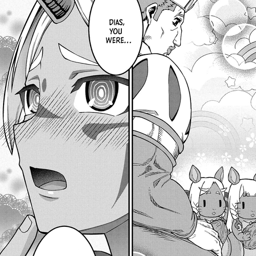 The Population Of The Frontier Owner Starts With 0. "Dias The Blue" And A Blue Horned Girl. Chapter 34 cover