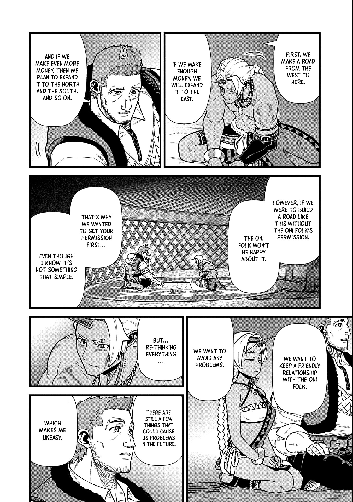 The Population Of The Frontier Owner Starts With 0. "Dias The Blue" And A Blue Horned Girl. Chapter 35 page 13 - Chapter 35
