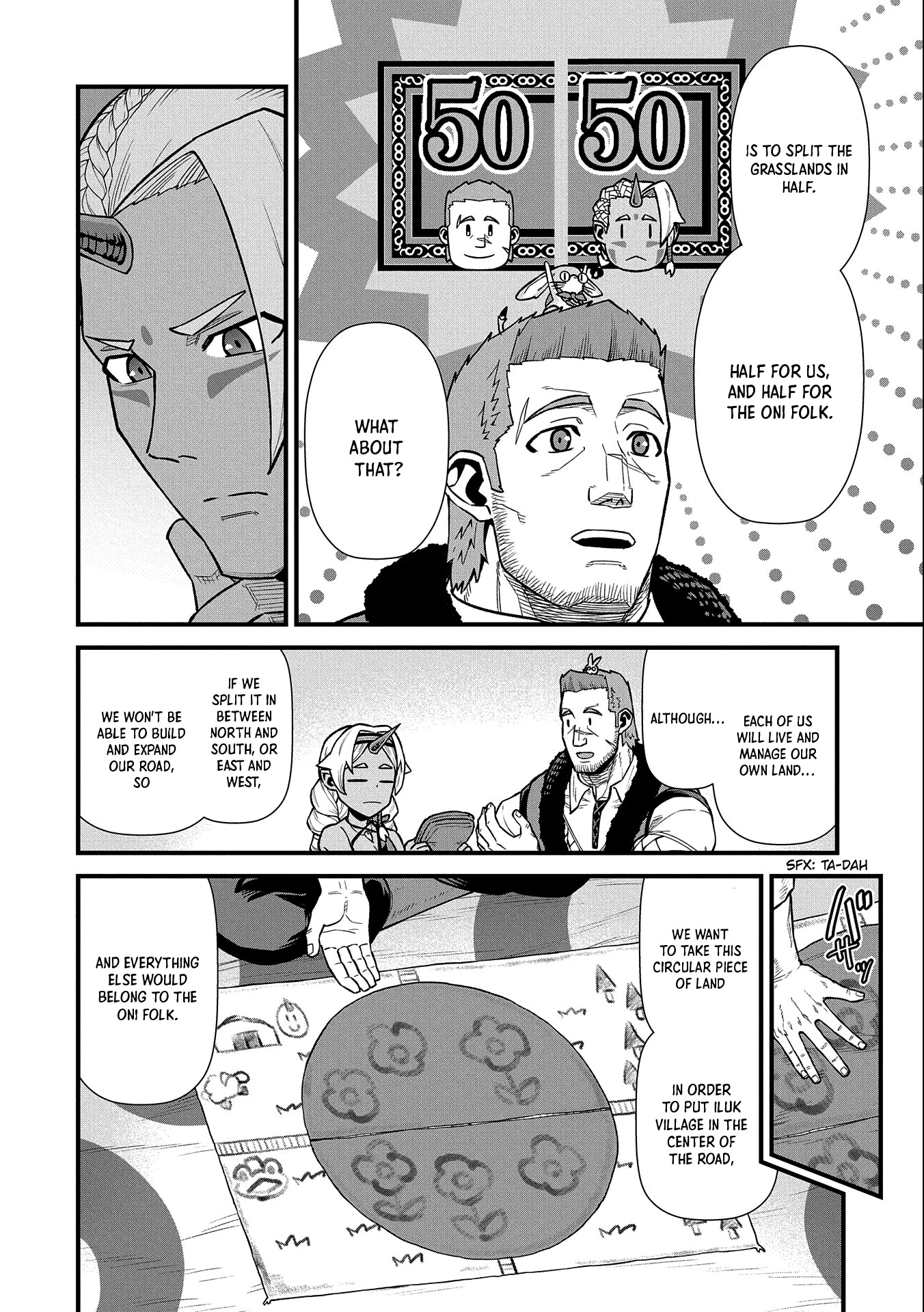 The Population Of The Frontier Owner Starts With 0. "Dias The Blue" And A Blue Horned Girl. Chapter 35 page 15 - Chapter 35