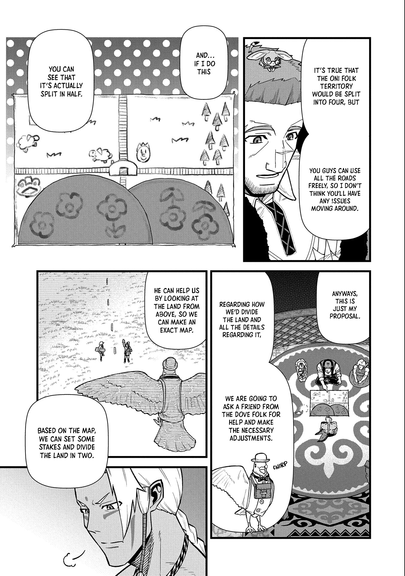 The Population Of The Frontier Owner Starts With 0. "Dias The Blue" And A Blue Horned Girl. Chapter 35 page 16 - Chapter 35