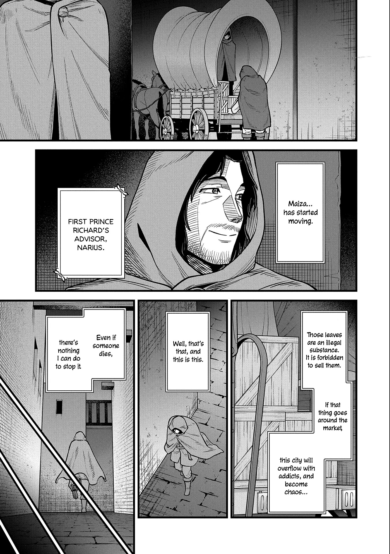 The Population Of The Frontier Owner Starts With 0. "Dias The Blue" And A Blue Horned Girl. Chapter 35 page 24 - Chapter 35