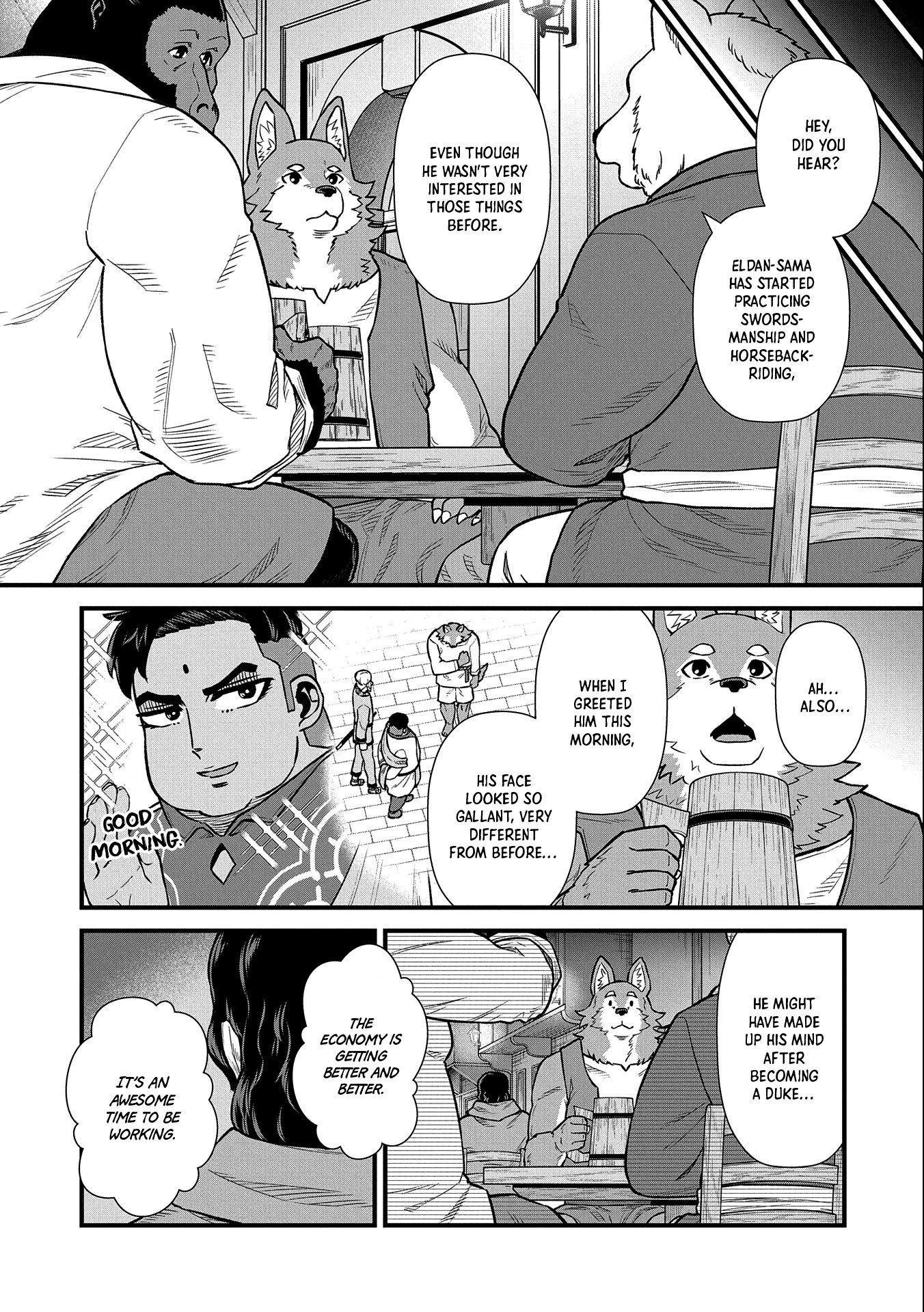 The Population Of The Frontier Owner Starts With 0. "Dias The Blue" And A Blue Horned Girl. Chapter 35 page 25 - Chapter 35