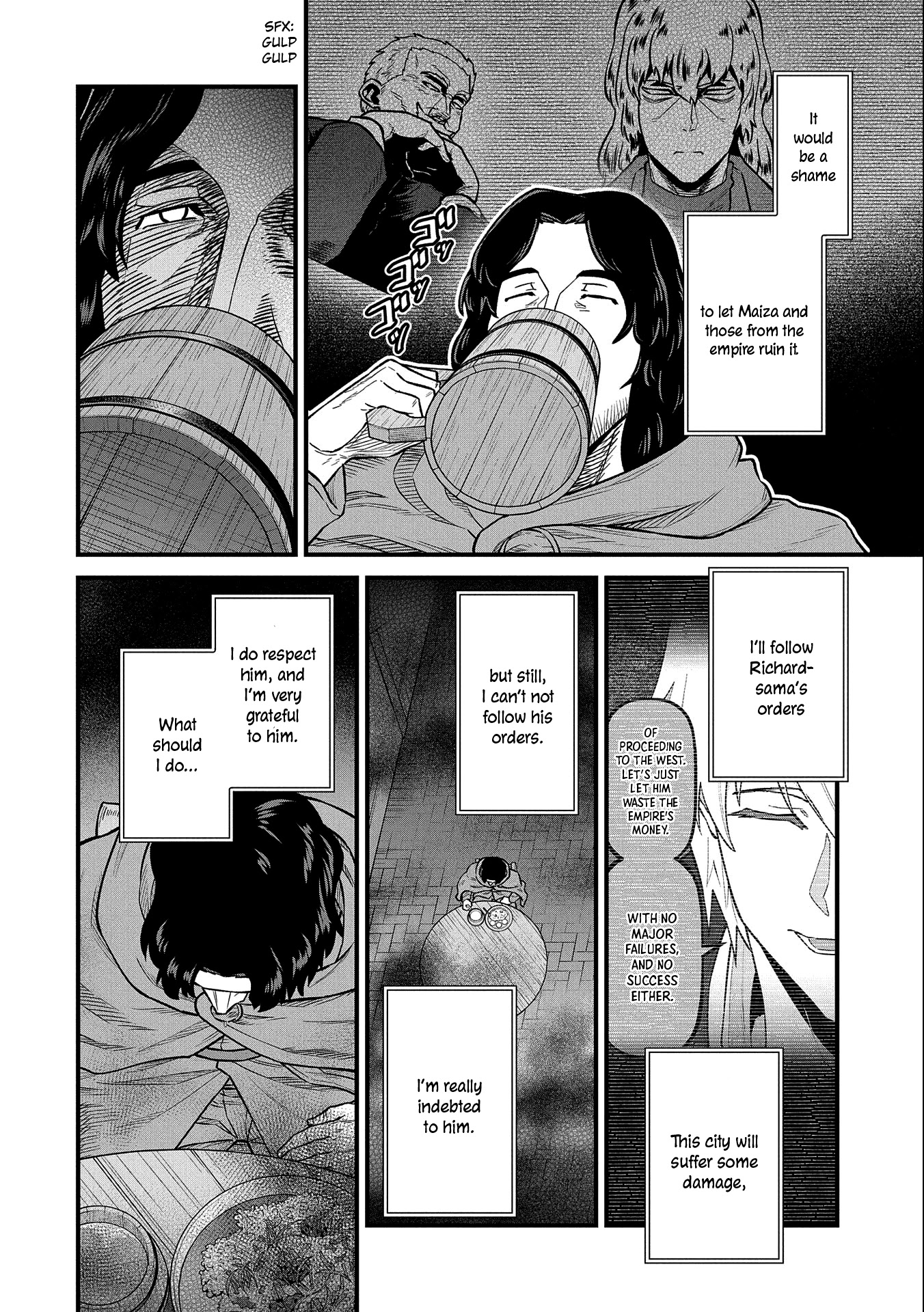 The Population Of The Frontier Owner Starts With 0. "Dias The Blue" And A Blue Horned Girl. Chapter 35 page 27 - Chapter 35