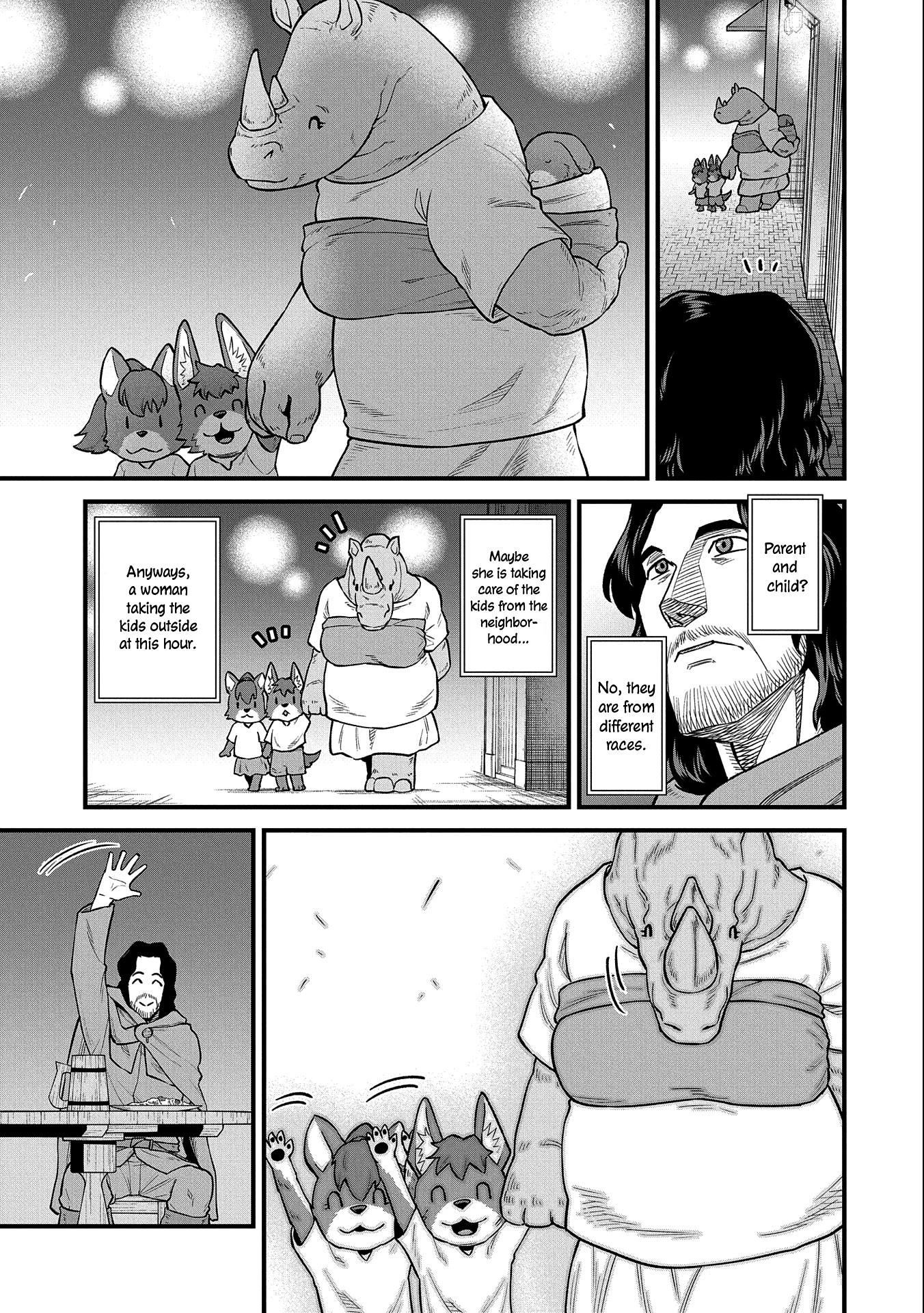 The Population Of The Frontier Owner Starts With 0. "Dias The Blue" And A Blue Horned Girl. Chapter 35 page 28 - Chapter 35