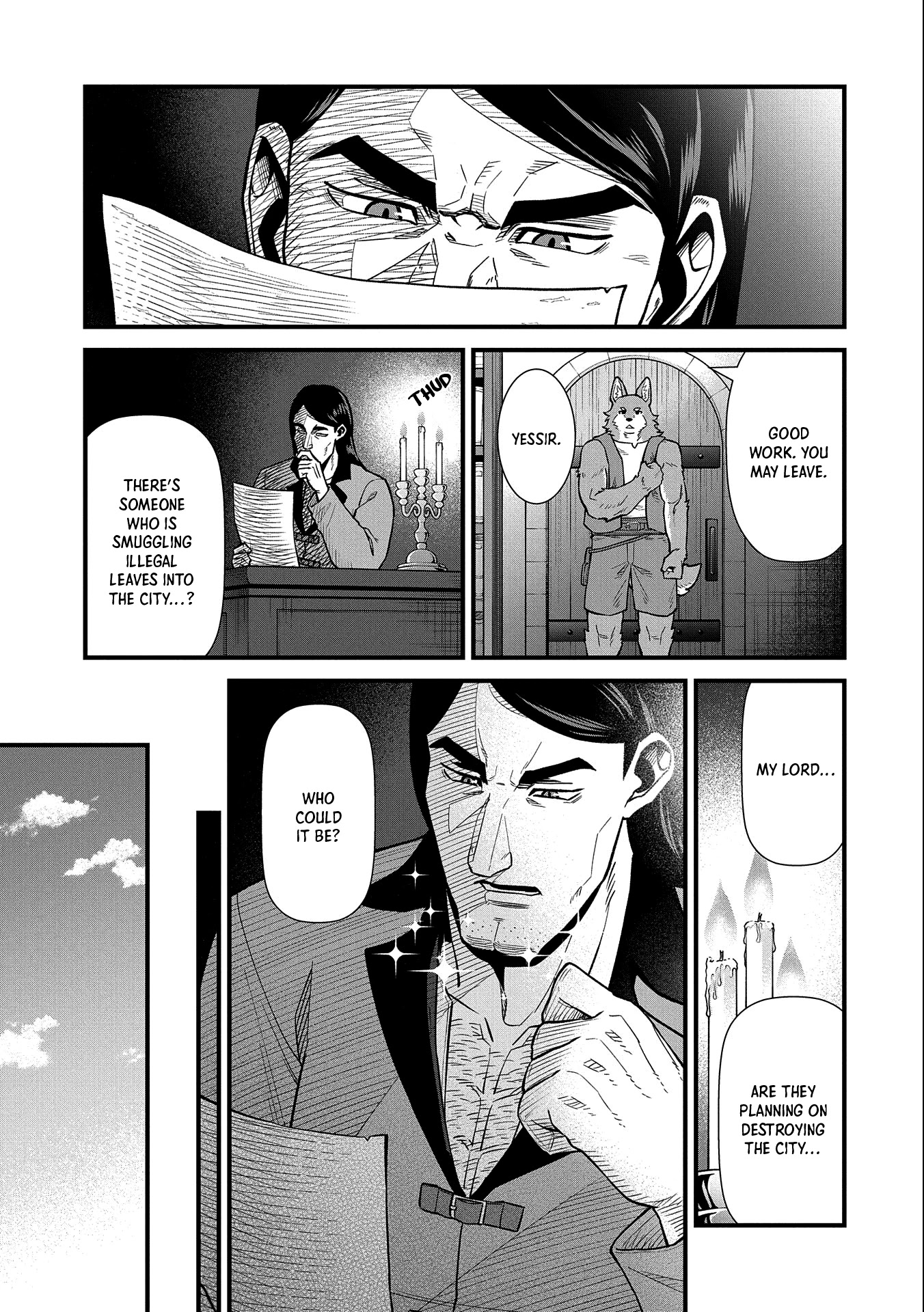 The Population Of The Frontier Owner Starts With 0. "Dias The Blue" And A Blue Horned Girl. Chapter 35 page 30 - Chapter 35