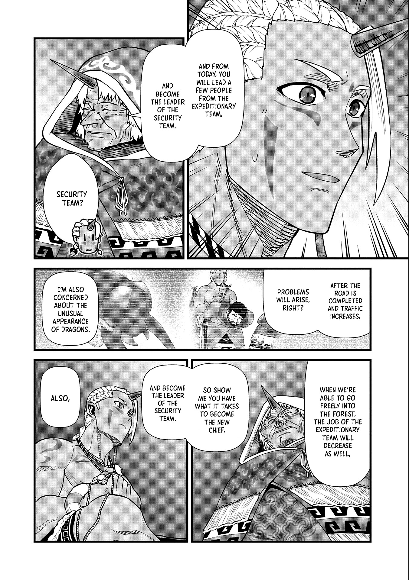 The Population Of The Frontier Owner Starts With 0. "Dias The Blue" And A Blue Horned Girl. Chapter 35 page 33 - Chapter 35