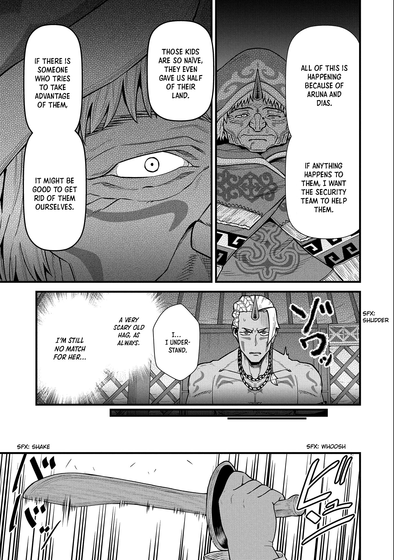 The Population Of The Frontier Owner Starts With 0. "Dias The Blue" And A Blue Horned Girl. Chapter 35 page 34 - Chapter 35