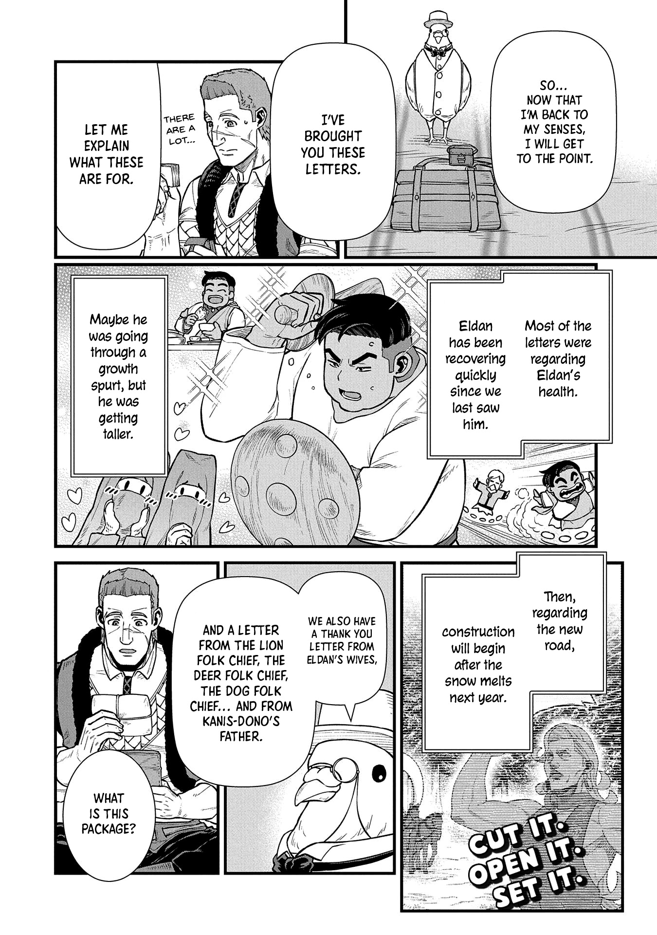 The Population Of The Frontier Owner Starts With 0. "Dias The Blue" And A Blue Horned Girl. Chapter 36 page 10 - Chapter 36