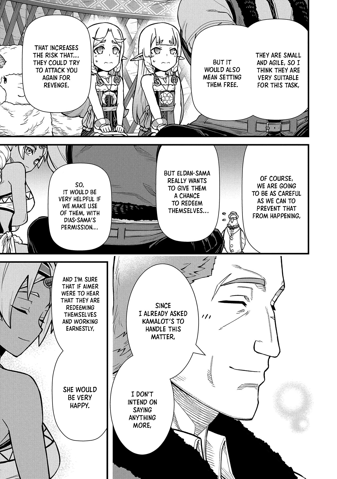 The Population Of The Frontier Owner Starts With 0. "Dias The Blue" And A Blue Horned Girl. Chapter 36 page 13 - Chapter 36
