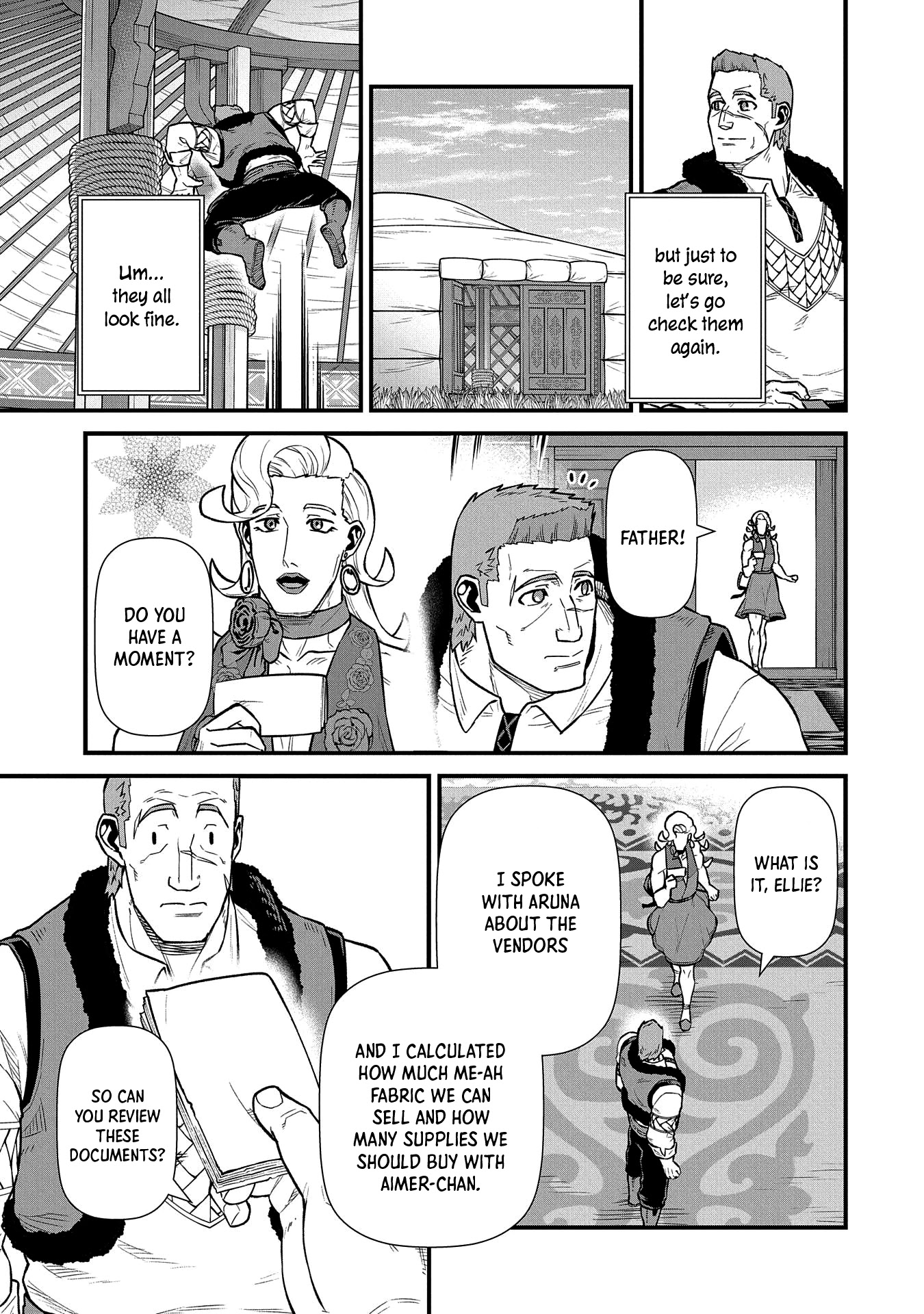 The Population Of The Frontier Owner Starts With 0. "Dias The Blue" And A Blue Horned Girl. Chapter 36 page 21 - Chapter 36