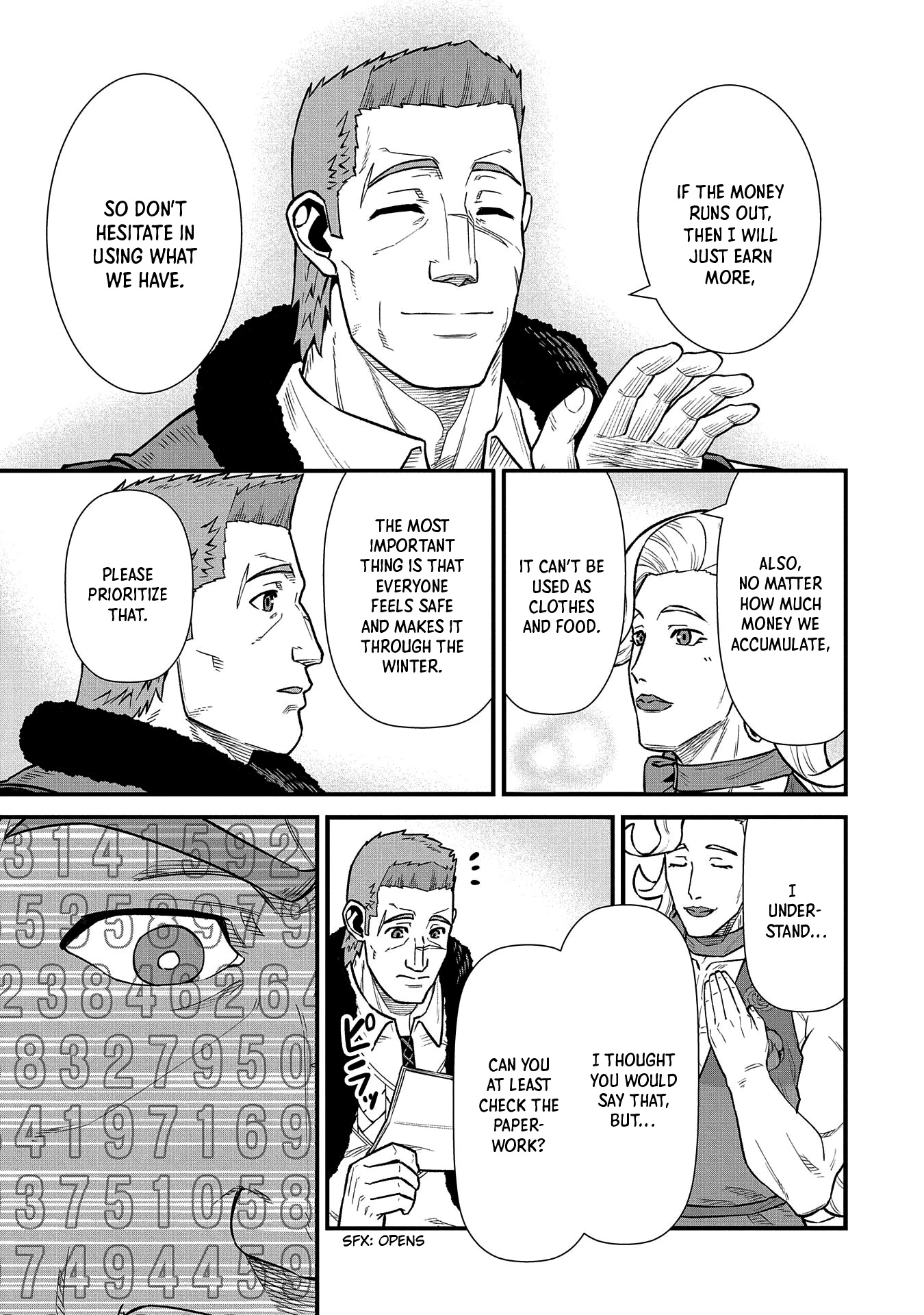 The Population Of The Frontier Owner Starts With 0. "Dias The Blue" And A Blue Horned Girl. Chapter 36 page 23 - Chapter 36