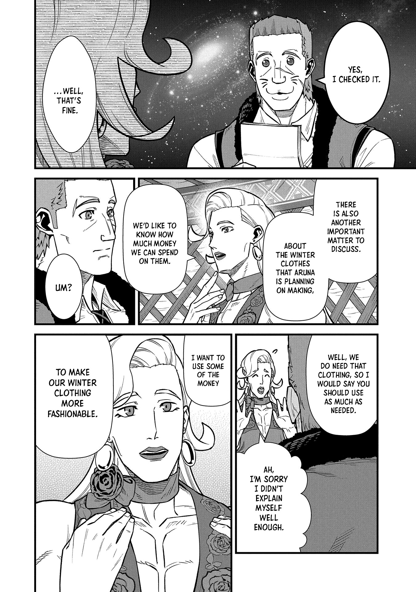 The Population Of The Frontier Owner Starts With 0. "Dias The Blue" And A Blue Horned Girl. Chapter 36 page 24 - Chapter 36