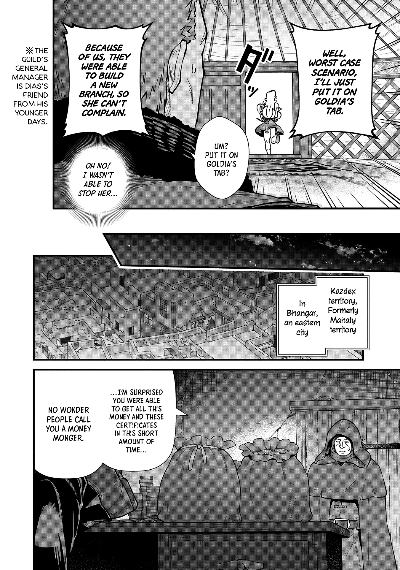 The Population Of The Frontier Owner Starts With 0. "Dias The Blue" And A Blue Horned Girl. Chapter 36 page 26 - Chapter 36