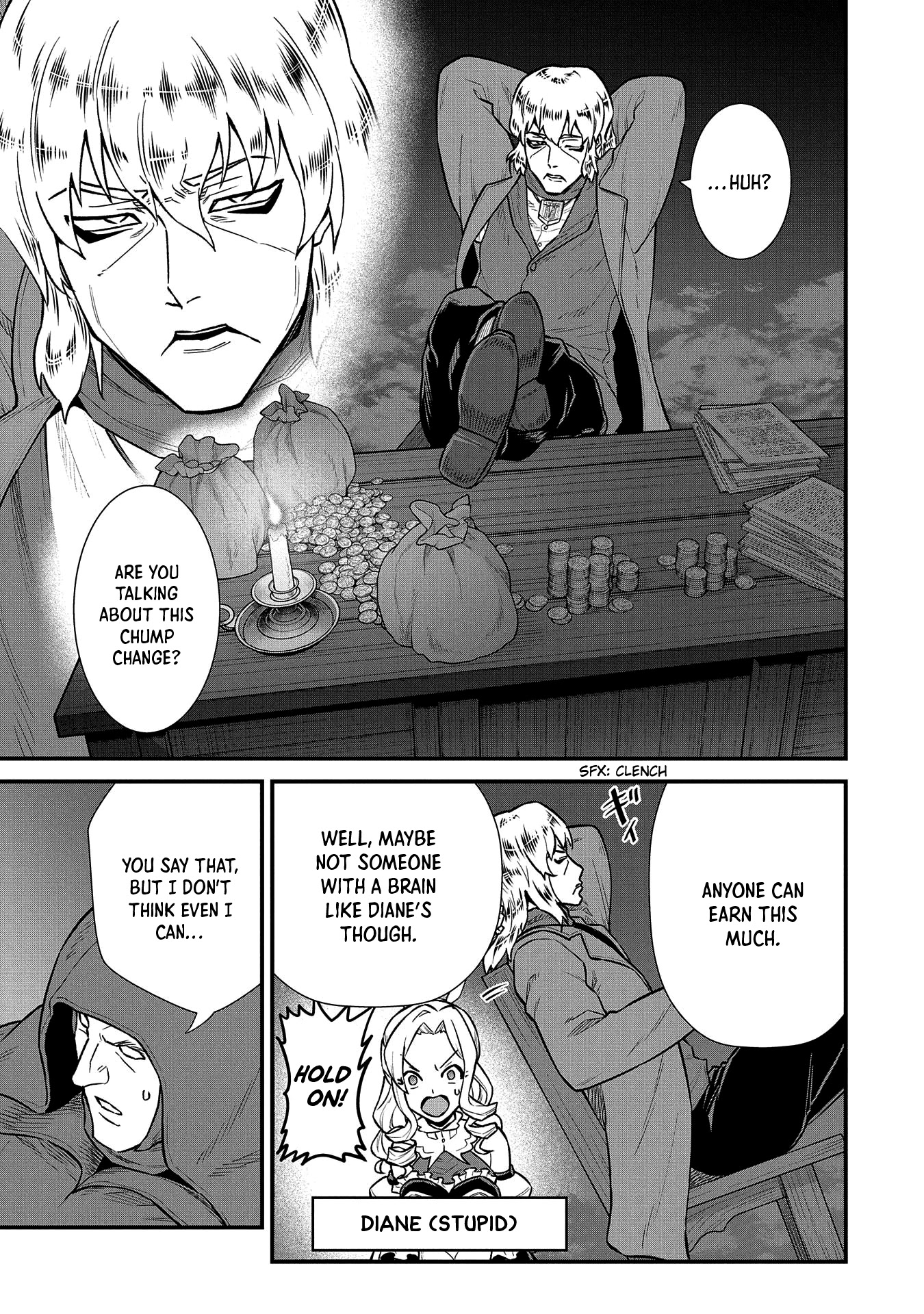 The Population Of The Frontier Owner Starts With 0. "Dias The Blue" And A Blue Horned Girl. Chapter 36 page 27 - Chapter 36
