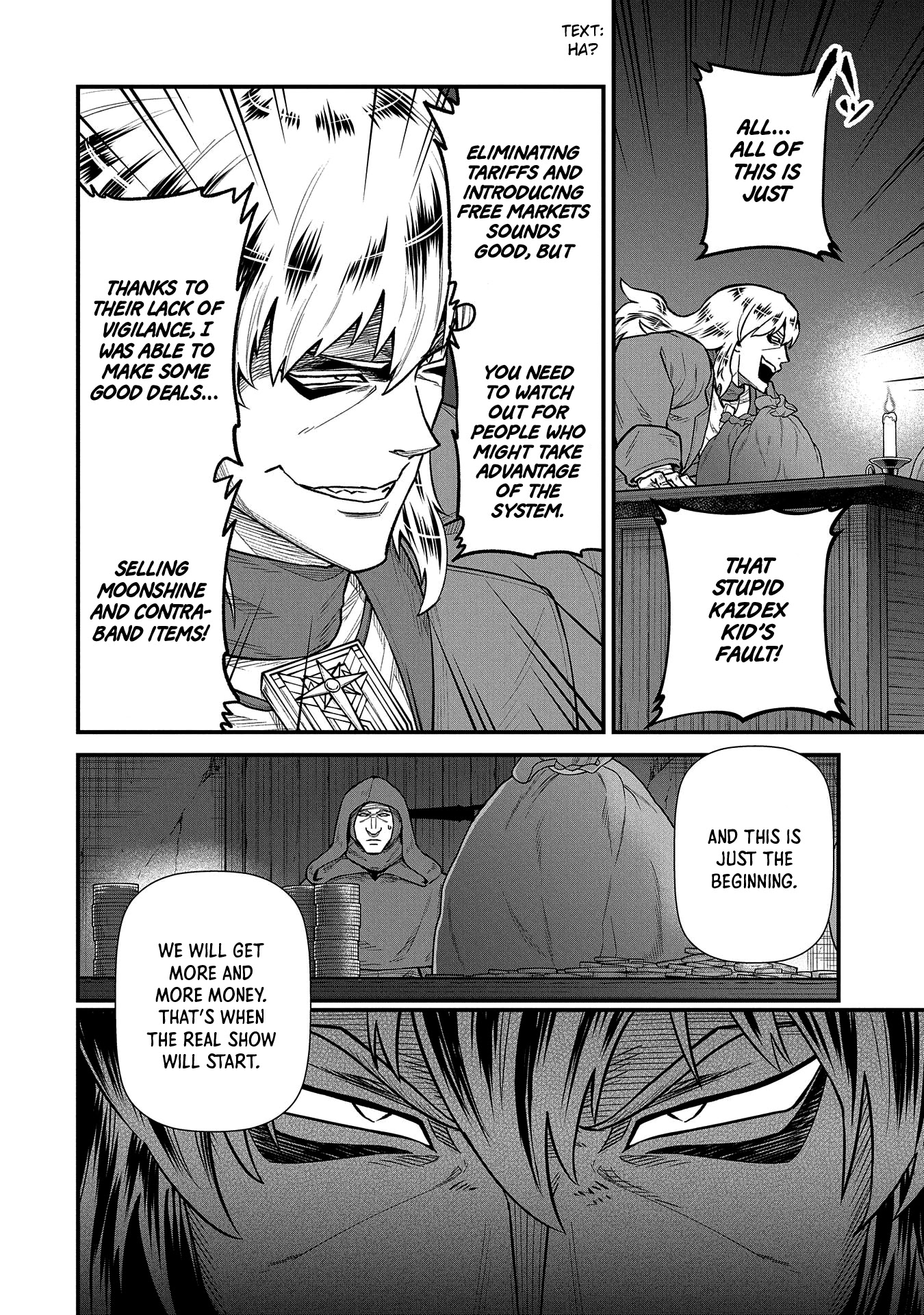 The Population Of The Frontier Owner Starts With 0. "Dias The Blue" And A Blue Horned Girl. Chapter 36 page 28 - Chapter 36