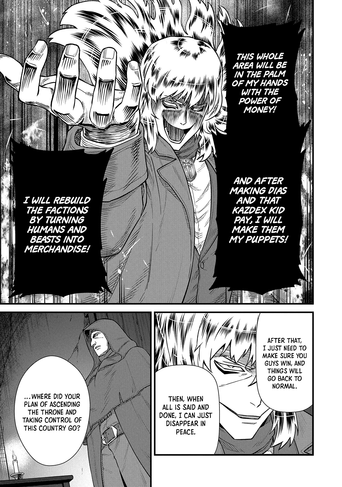 The Population Of The Frontier Owner Starts With 0. "Dias The Blue" And A Blue Horned Girl. Chapter 36 page 29 - Chapter 36