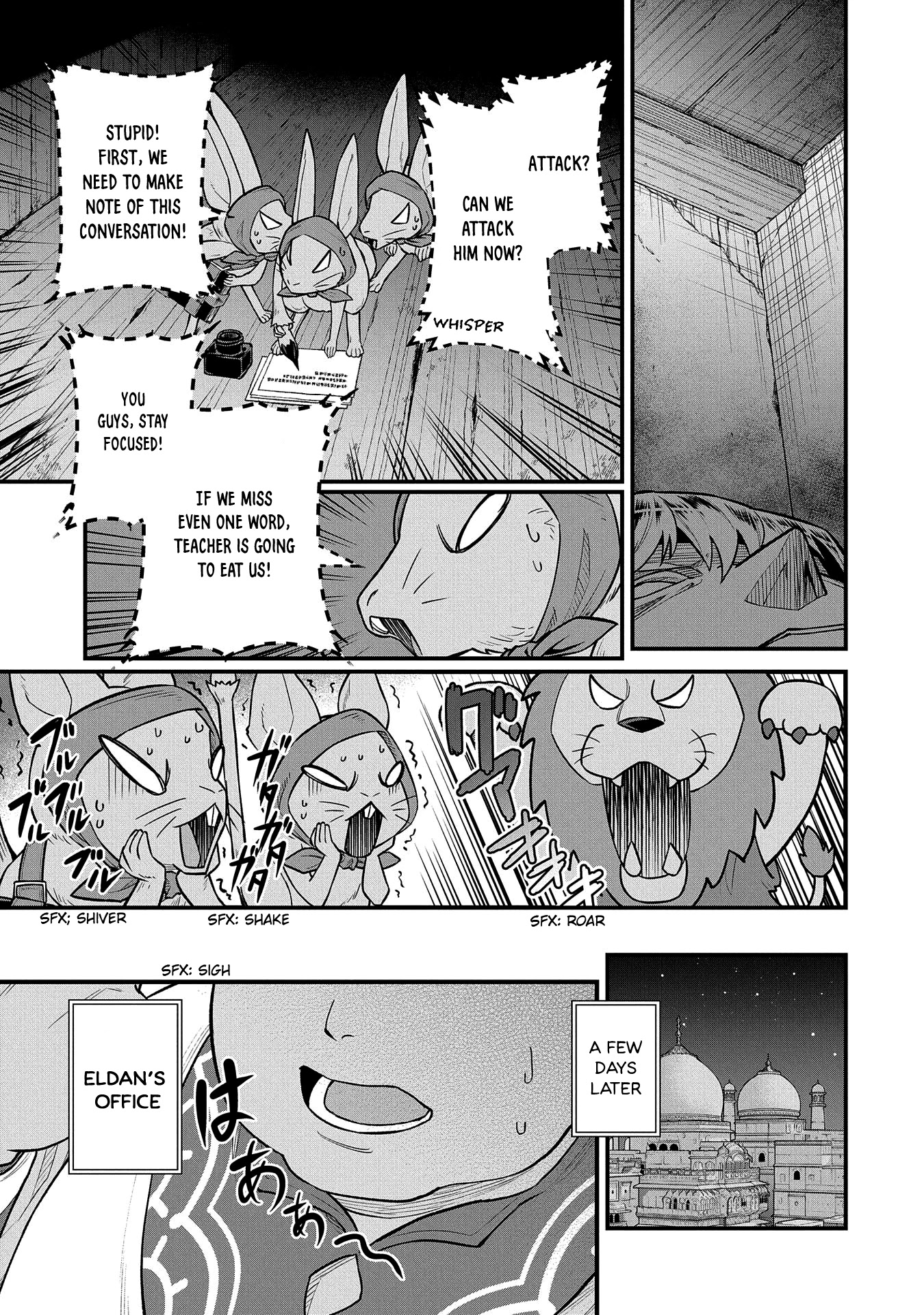 The Population Of The Frontier Owner Starts With 0. "Dias The Blue" And A Blue Horned Girl. Chapter 36 page 35 - Chapter 36