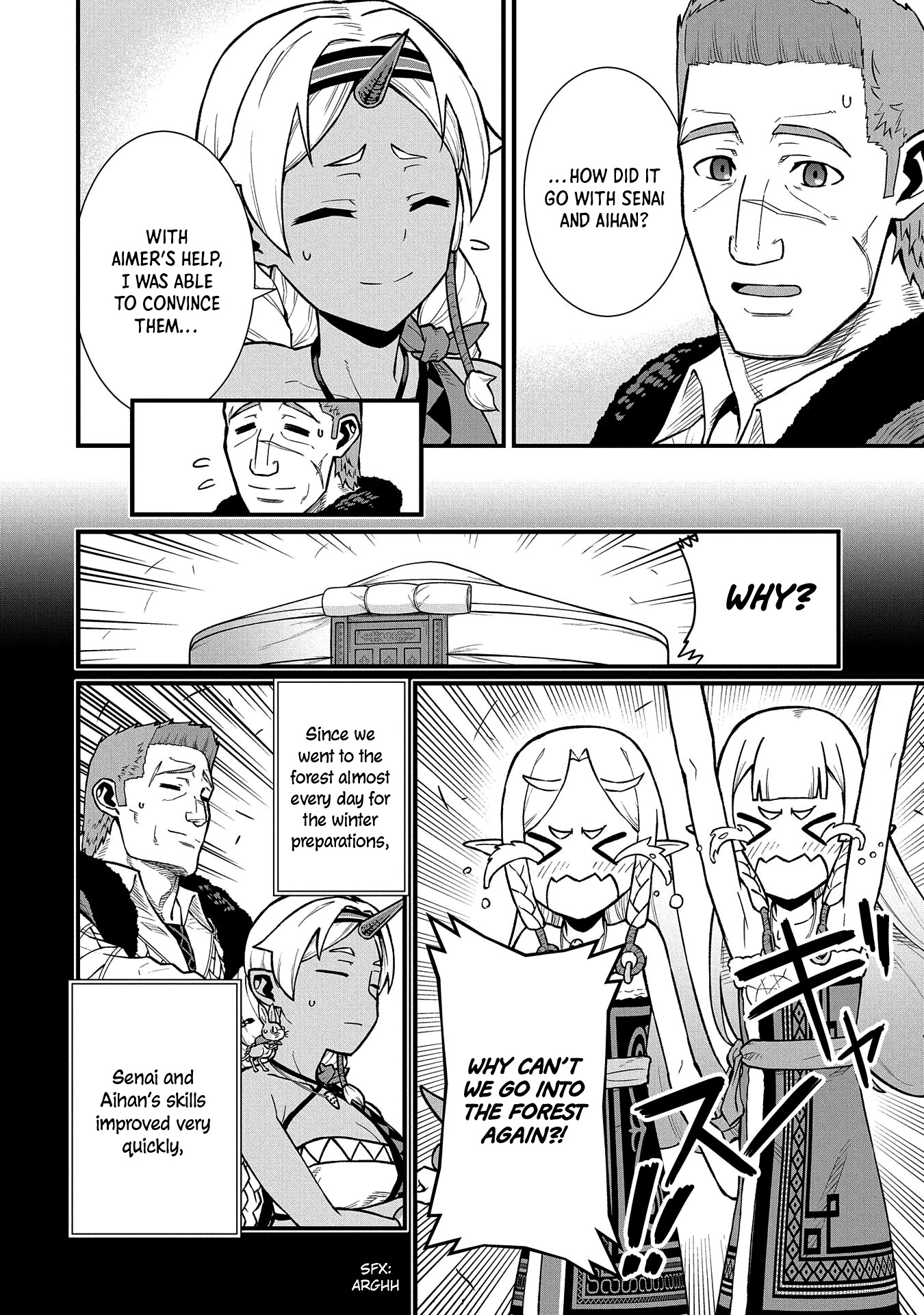 The Population Of The Frontier Owner Starts With 0. "Dias The Blue" And A Blue Horned Girl. Chapter 36 page 6 - Chapter 36