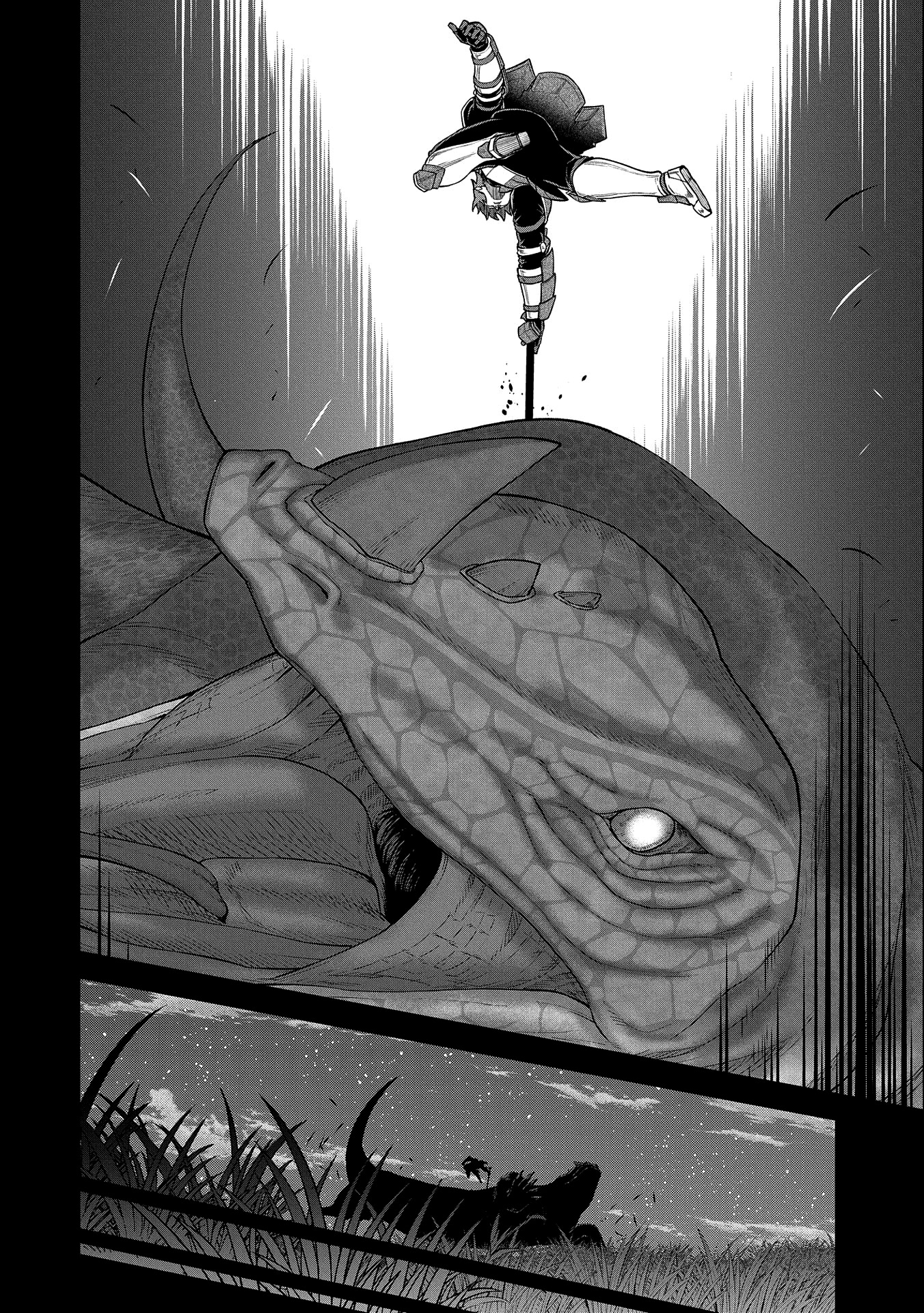 The Population Of The Frontier Owner Starts With 0. "Dias The Blue" And A Blue Horned Girl. Chapter 37 page 33 - Chapter 37
