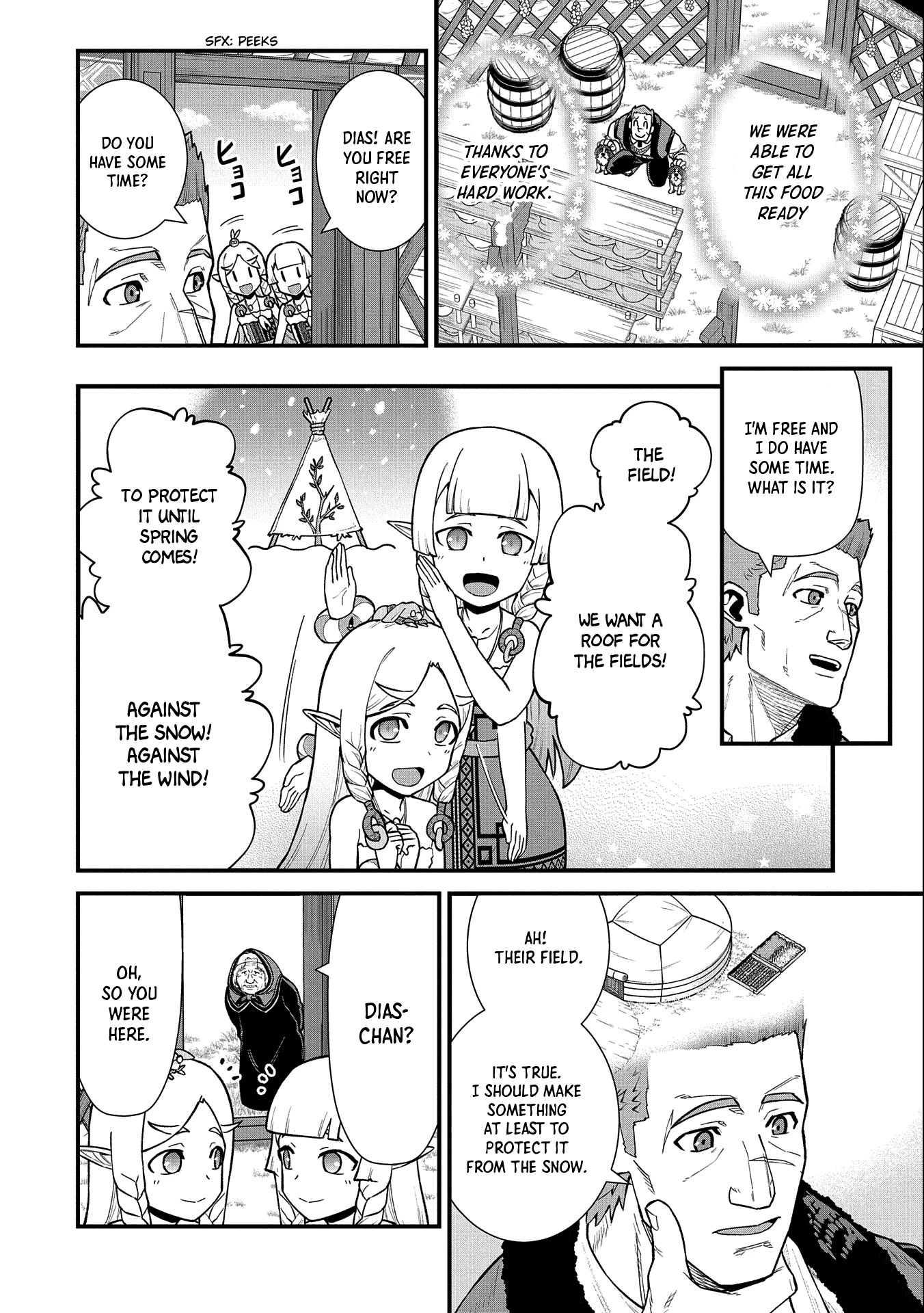 The Population Of The Frontier Owner Starts With 0. "Dias The Blue" And A Blue Horned Girl. Chapter 37 page 5 - Chapter 37