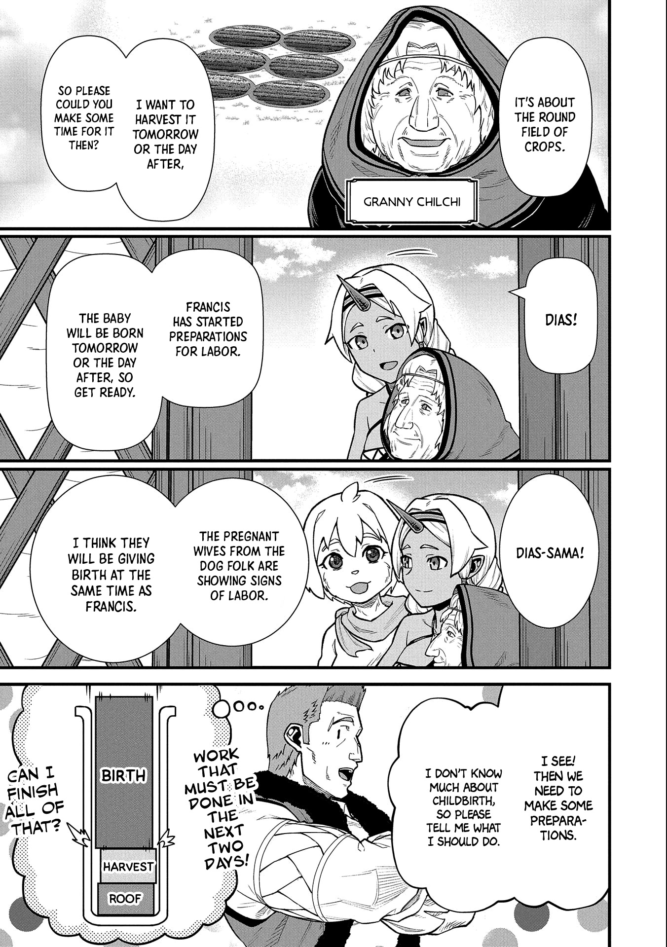 The Population Of The Frontier Owner Starts With 0. "Dias The Blue" And A Blue Horned Girl. Chapter 37 page 6 - Chapter 37