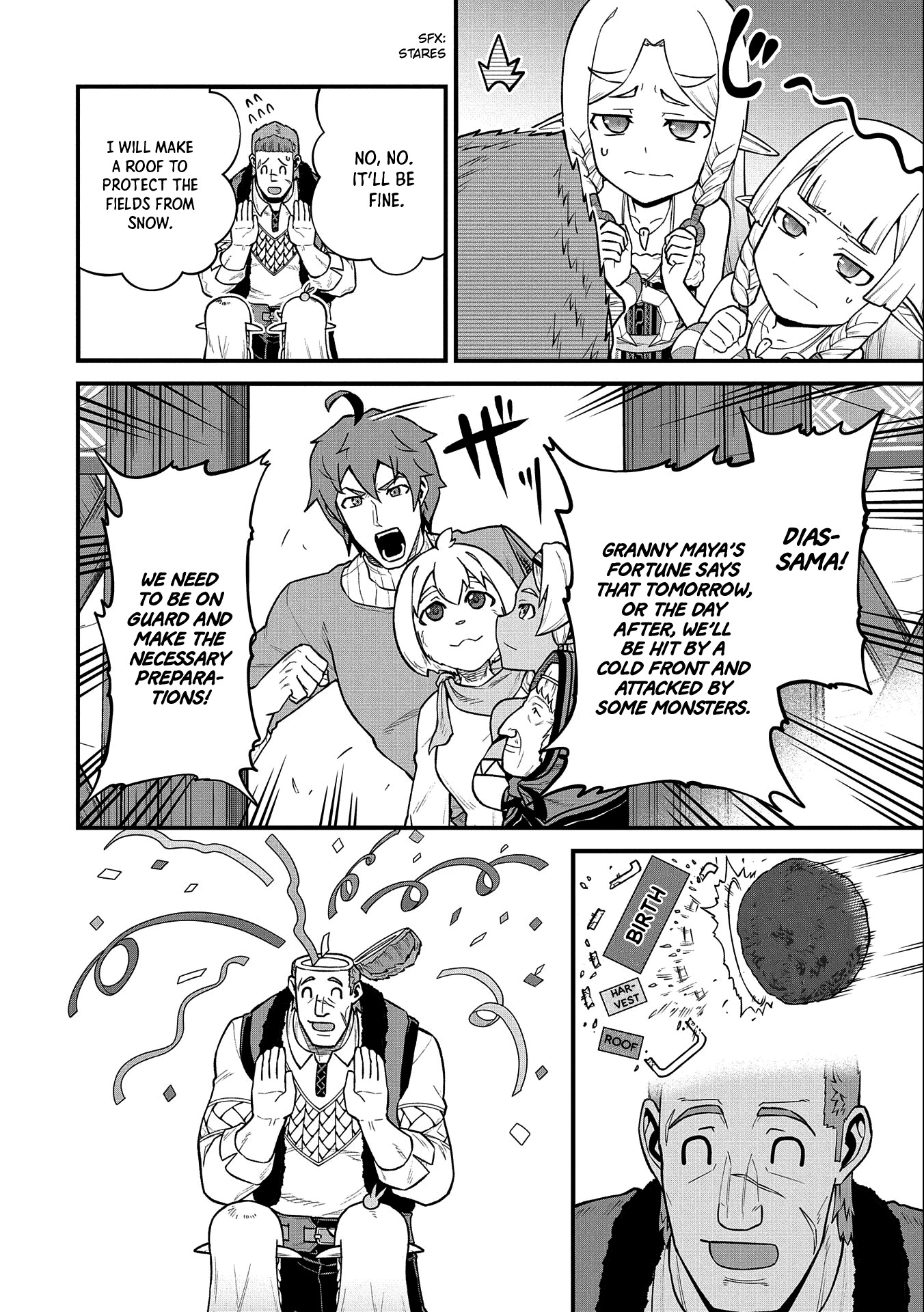 The Population Of The Frontier Owner Starts With 0. "Dias The Blue" And A Blue Horned Girl. Chapter 37 page 7 - Chapter 37