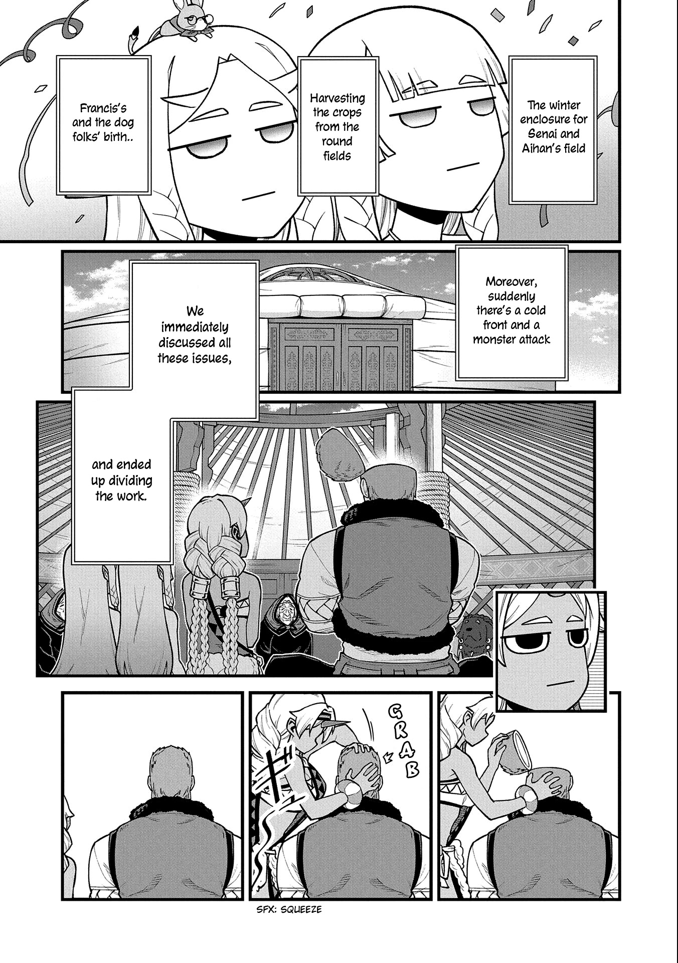 The Population Of The Frontier Owner Starts With 0. "Dias The Blue" And A Blue Horned Girl. Chapter 37 page 8 - Chapter 37