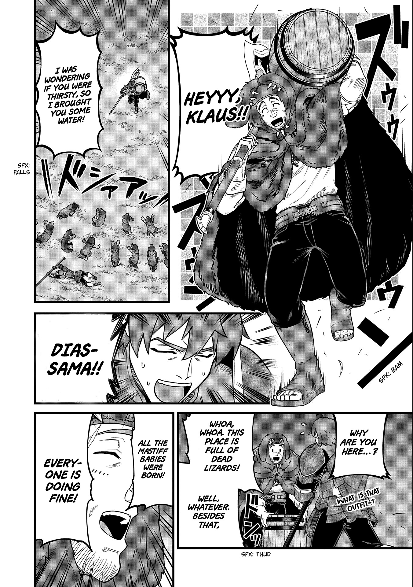 The Population Of The Frontier Owner Starts With 0. "Dias The Blue" And A Blue Horned Girl. Chapter 38 page 25 - Chapter 38
