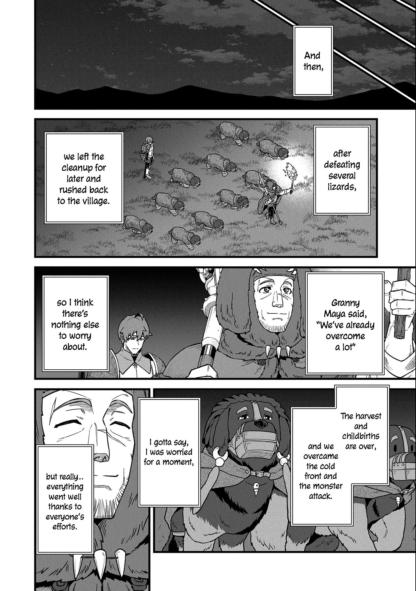The Population Of The Frontier Owner Starts With 0. "Dias The Blue" And A Blue Horned Girl. Chapter 38 page 30 - Chapter 38