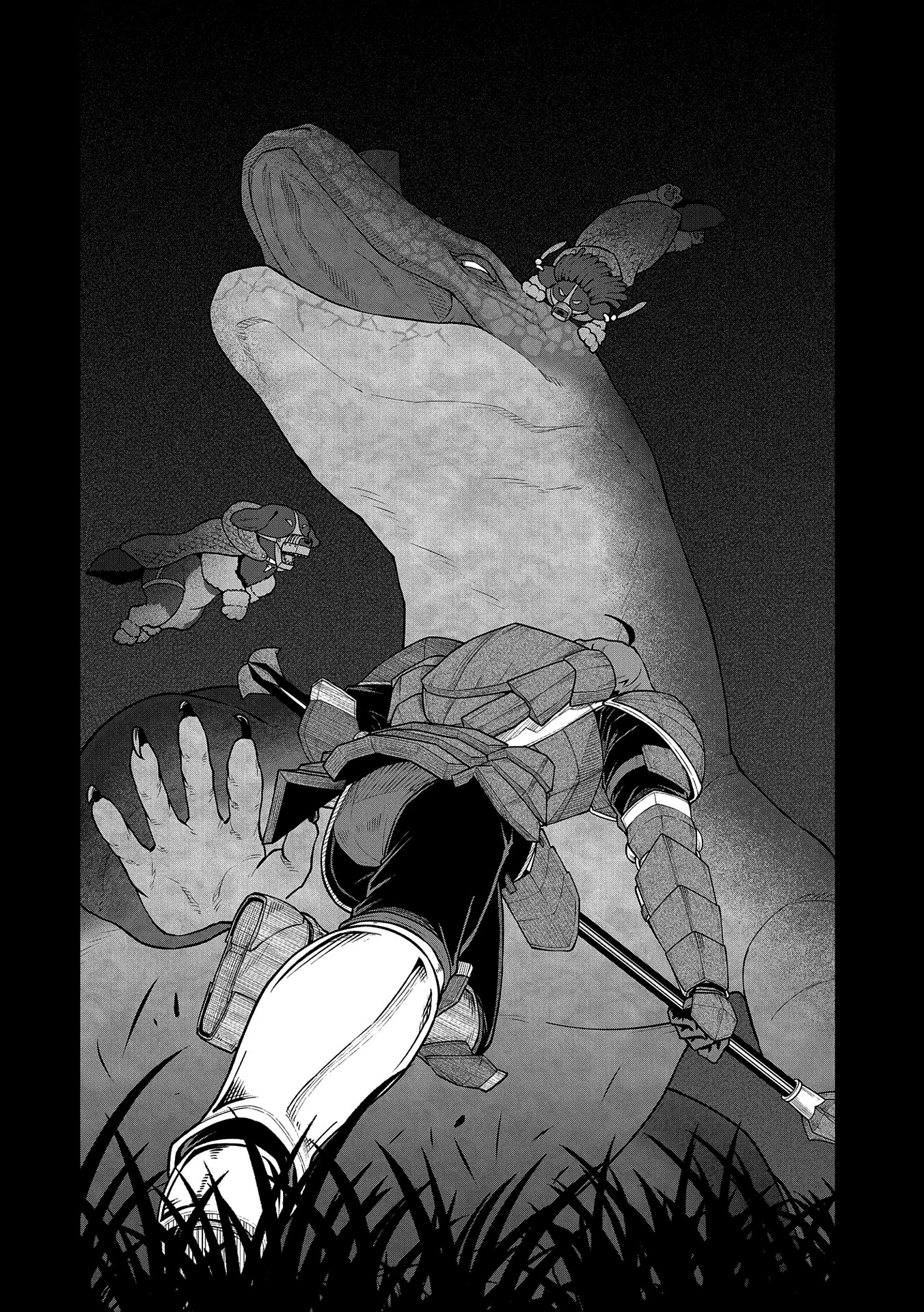 The Population Of The Frontier Owner Starts With 0. "Dias The Blue" And A Blue Horned Girl. Chapter 38 page 5 - Chapter 38