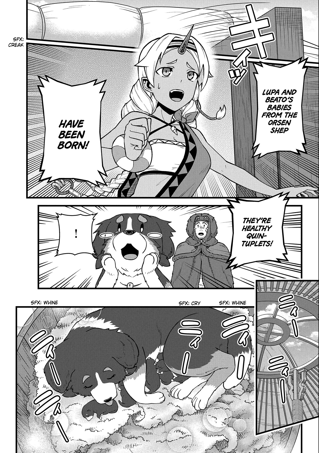 The Population Of The Frontier Owner Starts With 0. "Dias The Blue" And A Blue Horned Girl. Chapter 38 page 7 - Chapter 38