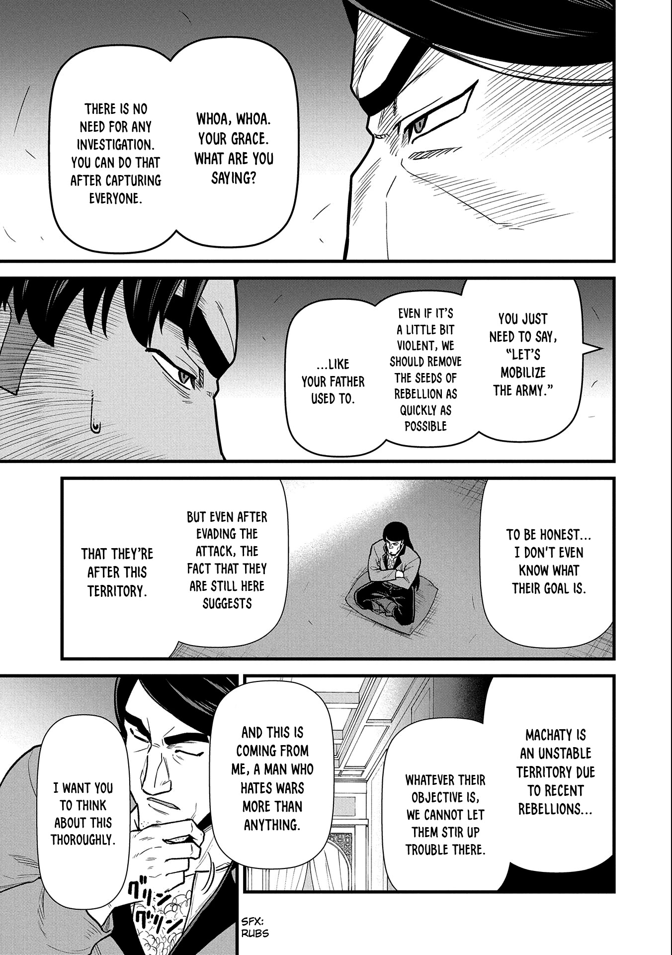 The Population Of The Frontier Owner Starts With 0. "Dias The Blue" And A Blue Horned Girl. Chapter 39 page 10 - Chapter 39