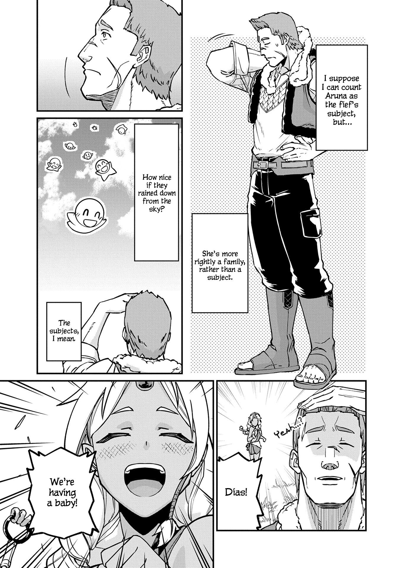 The Population Of The Frontier Owner Starts With 0. "Dias The Blue" And A Blue Horned Girl. Chapter 4 page 12 - Chapter 4