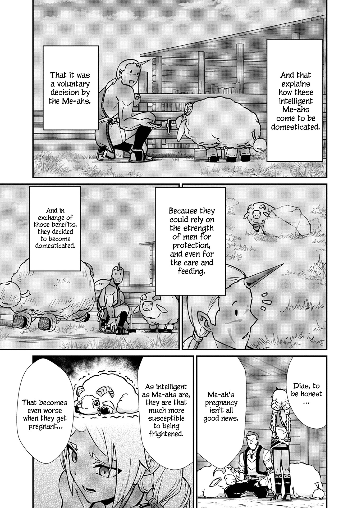 The Population Of The Frontier Owner Starts With 0. "Dias The Blue" And A Blue Horned Girl. Chapter 4 page 16 - Chapter 4