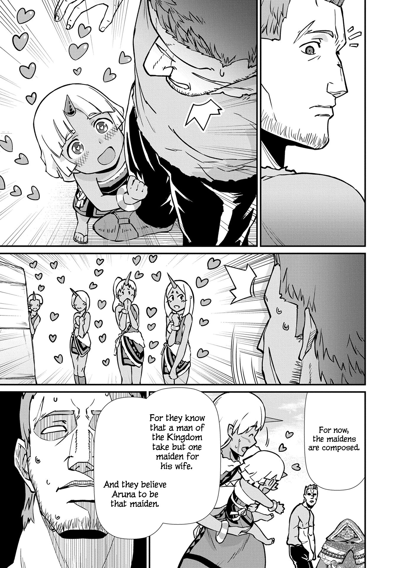 The Population Of The Frontier Owner Starts With 0. "Dias The Blue" And A Blue Horned Girl. Chapter 4 page 6 - Chapter 4